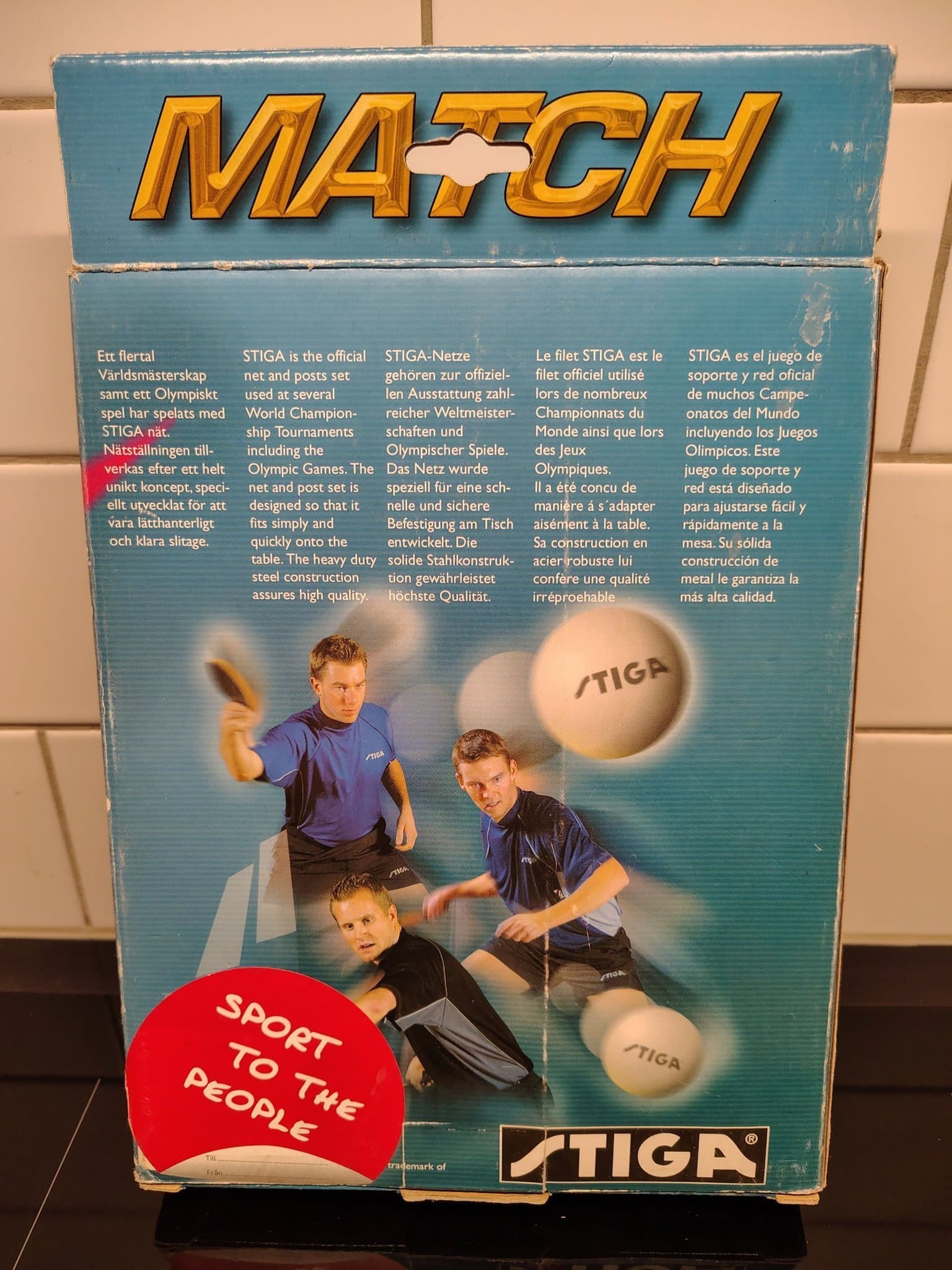 STIGA Match - Pingis Nät, pingisnät