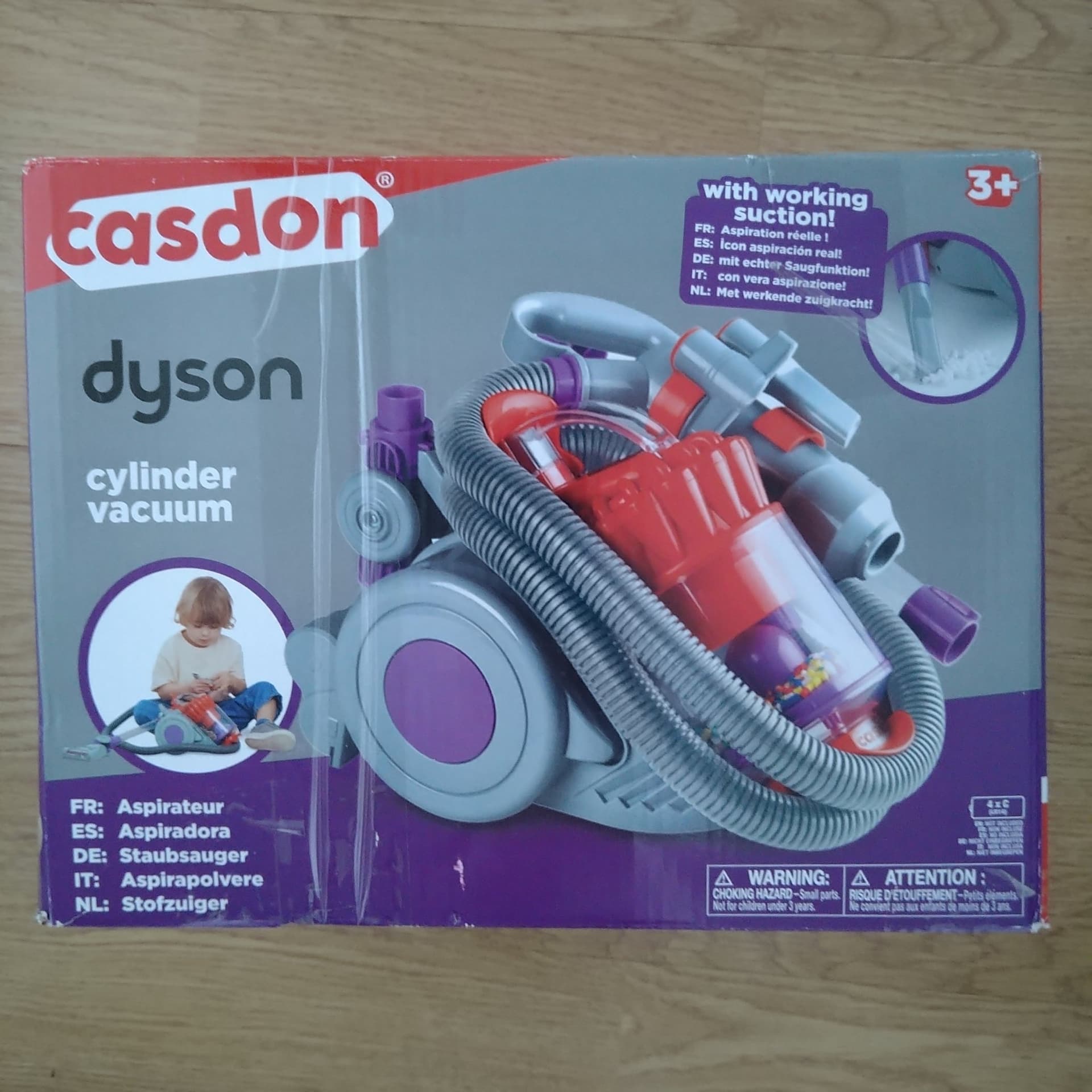 Casdon Dyson Cylinder dammsugare leksak