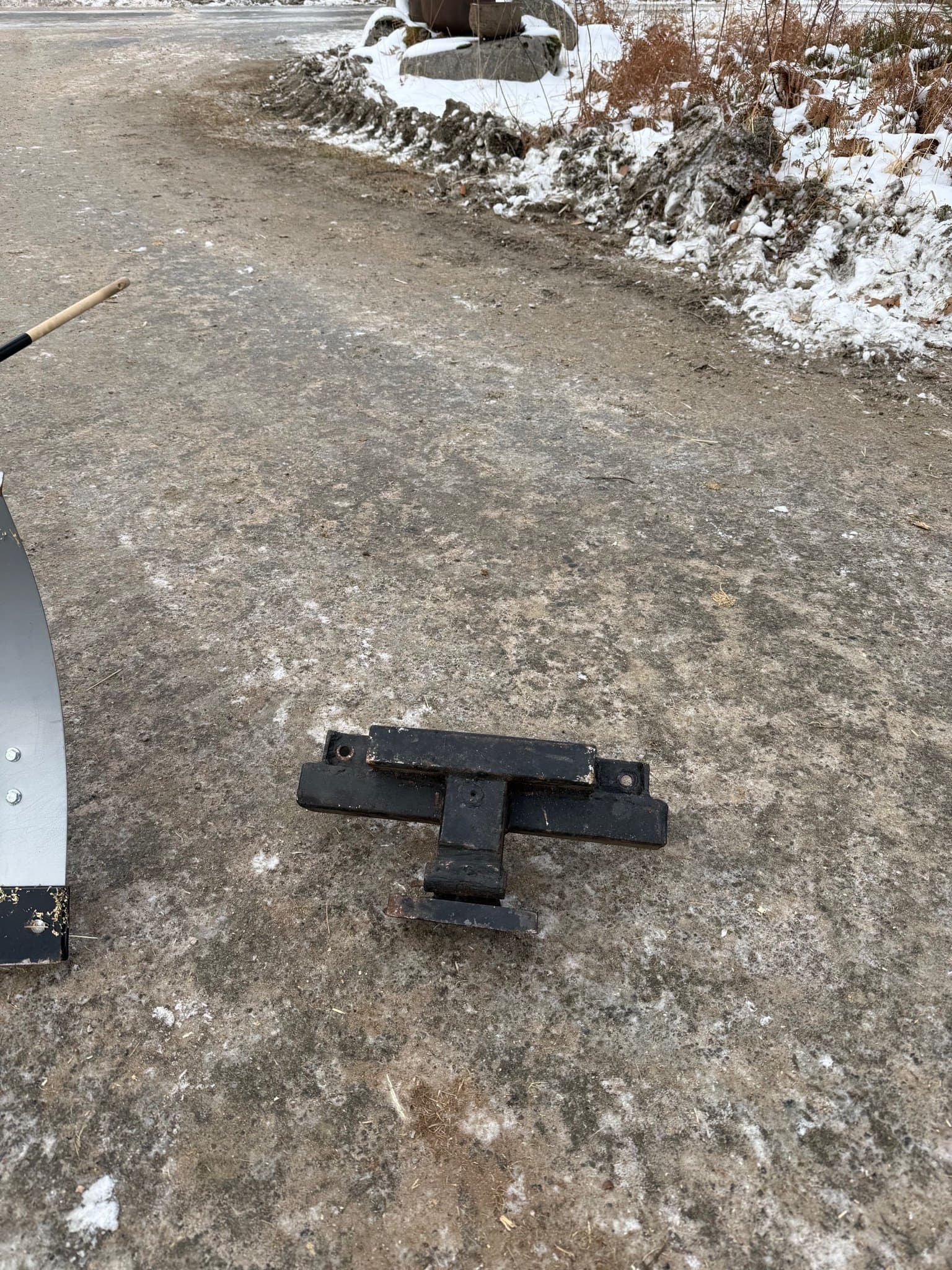 Snöblad för åkgräsklippare