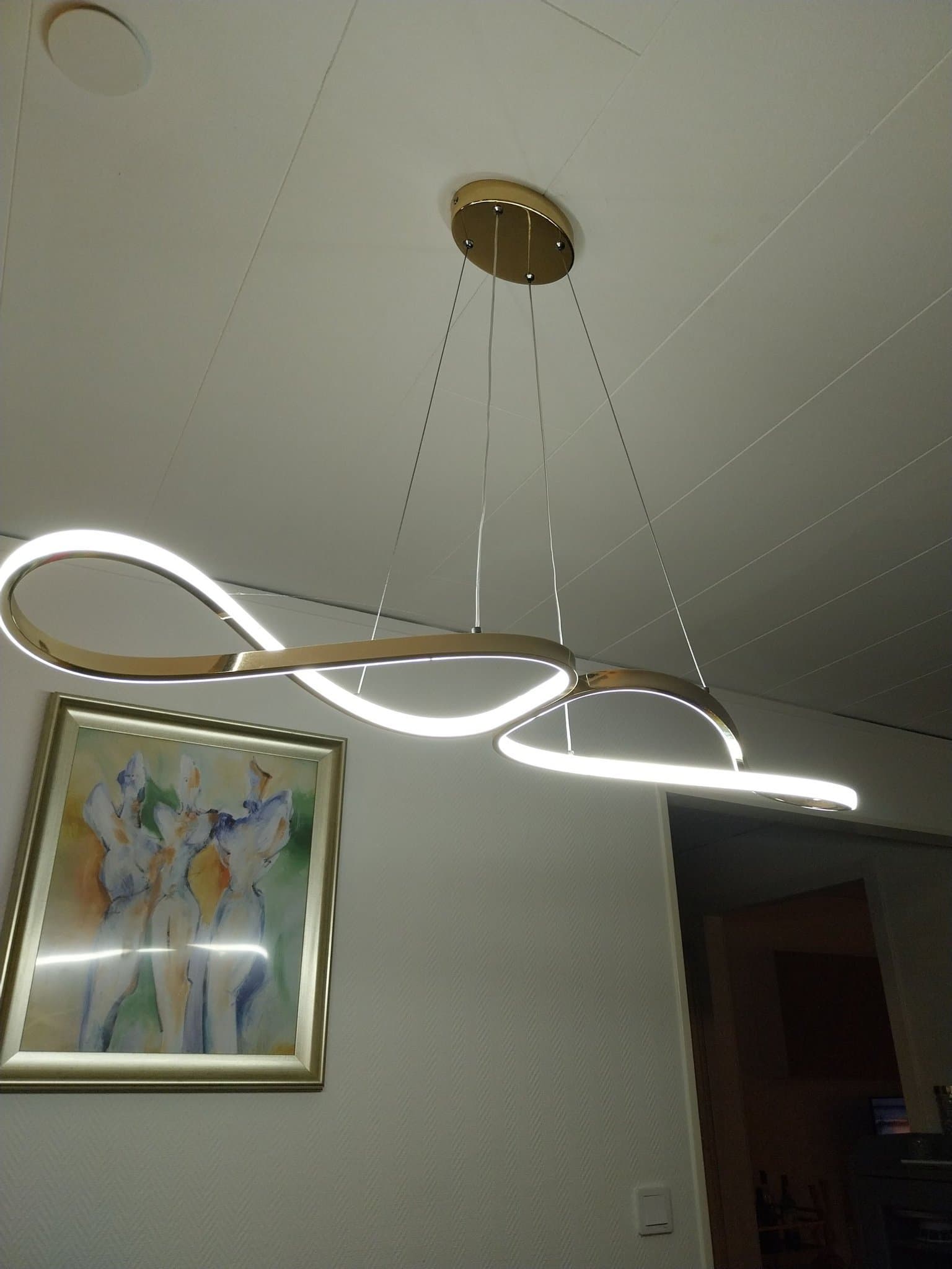 LED Taklampa med Fjärrkontroll, Dimbar
