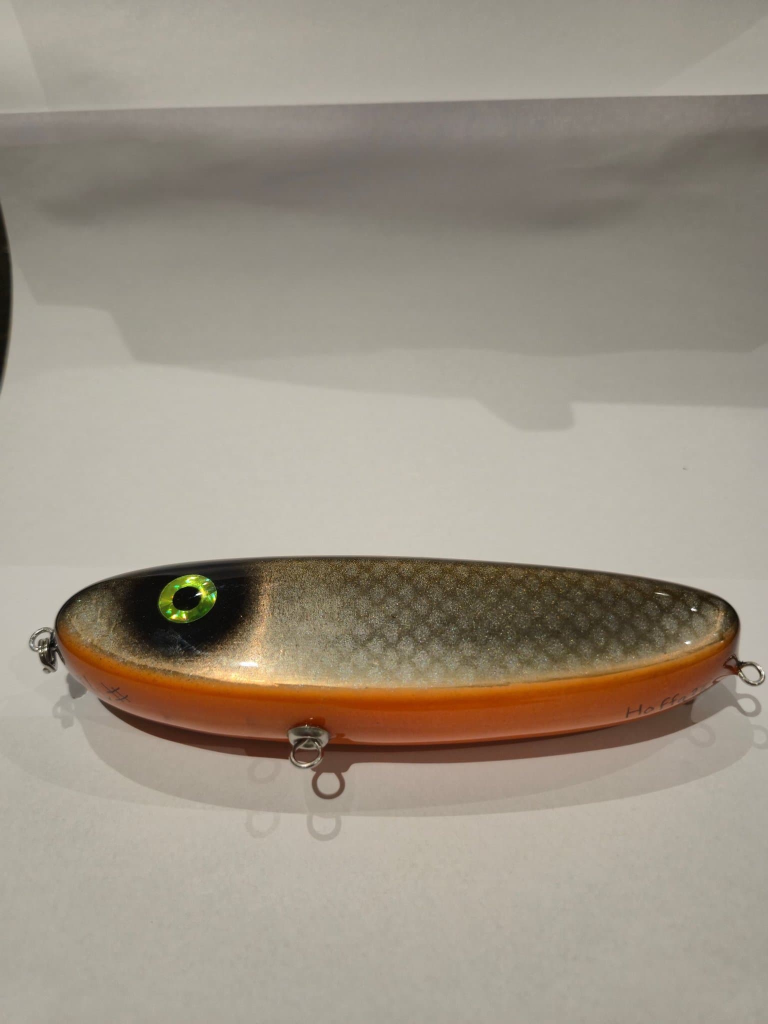 Handgjort träbete, HoffaJerk 15cm . färgen Fegis. 1/6st 2026