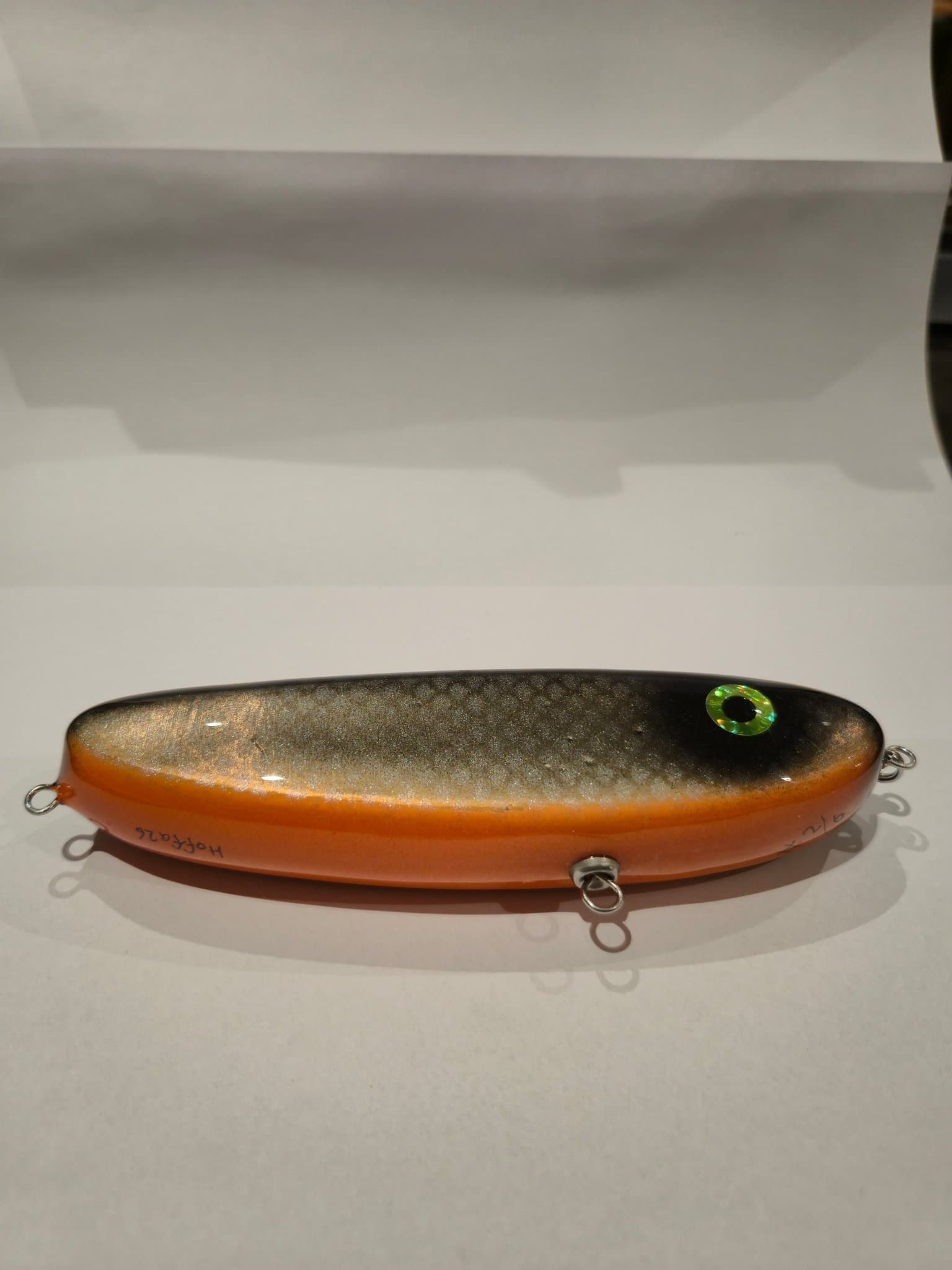 Handgjort träbete, HoffaJerk 15cm . färgen Fegis. 2/6st 2026