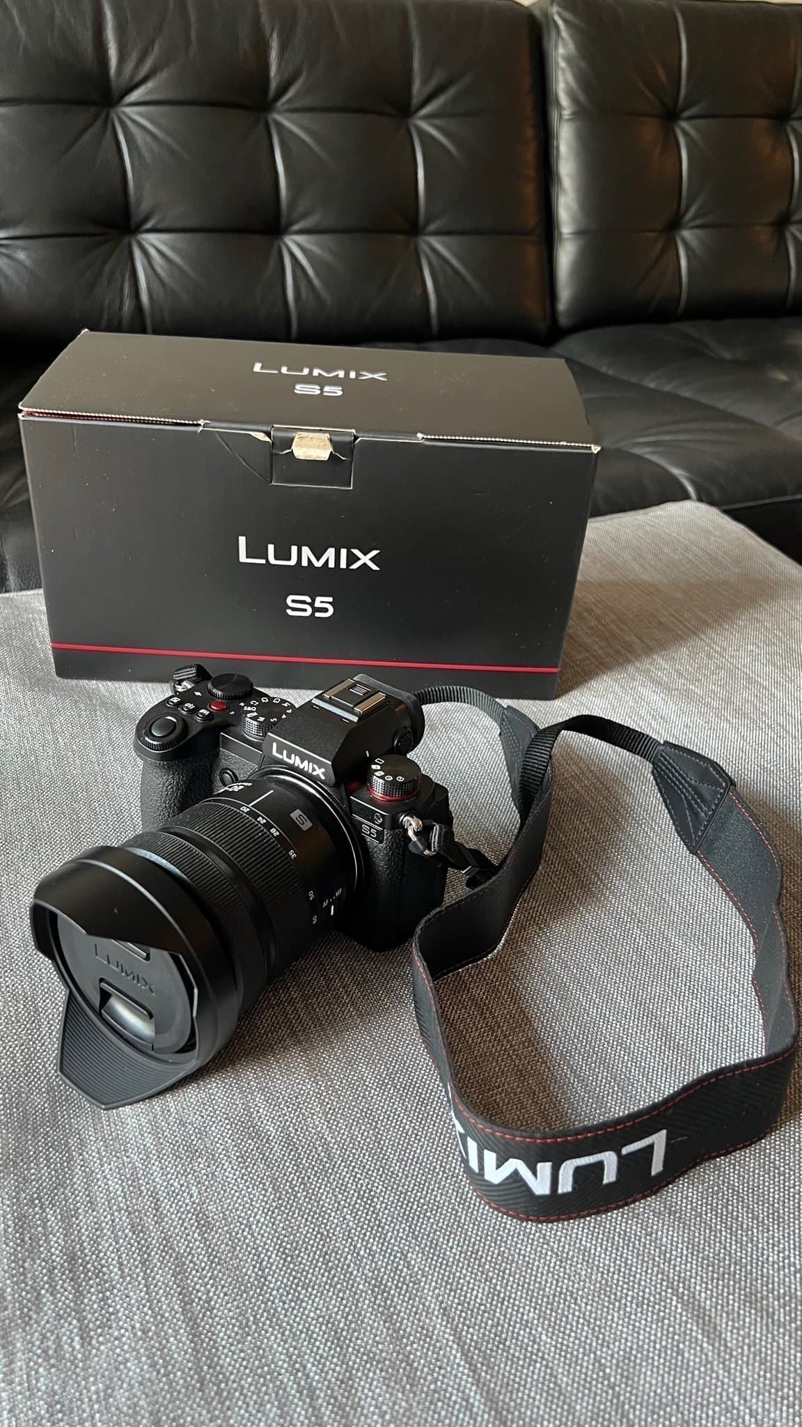 Panasonic Lumix S5 med 20-60mm objektiv