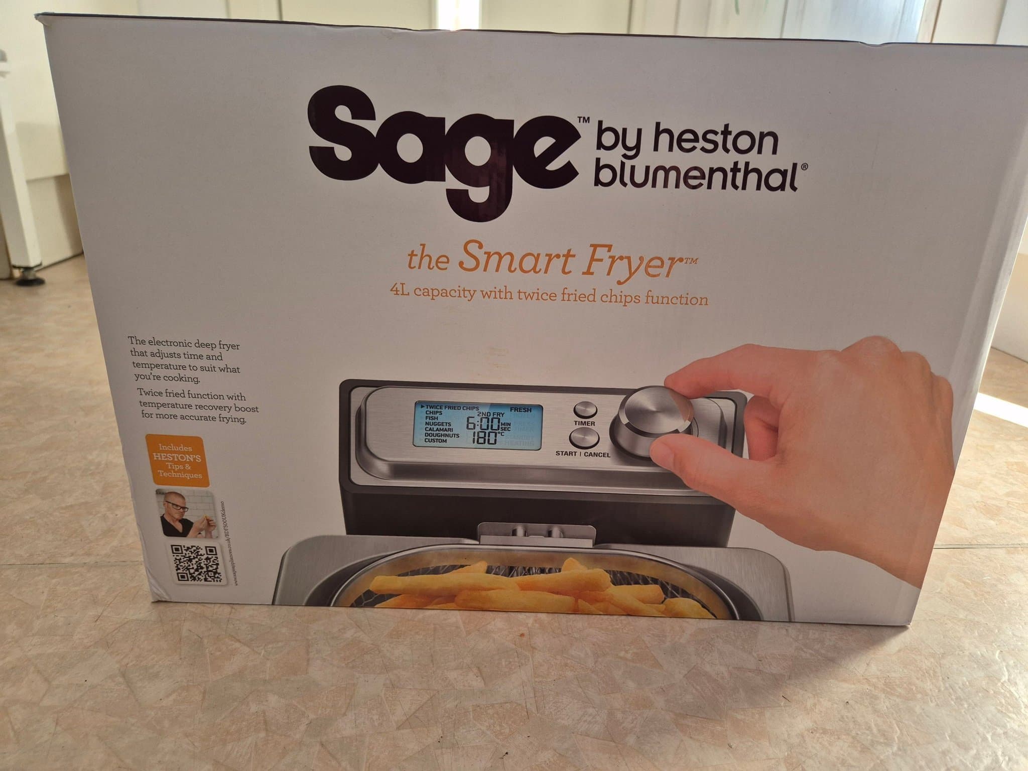Sage by Heston Blumenthal The Smart Fryer BDF500UK Fritös