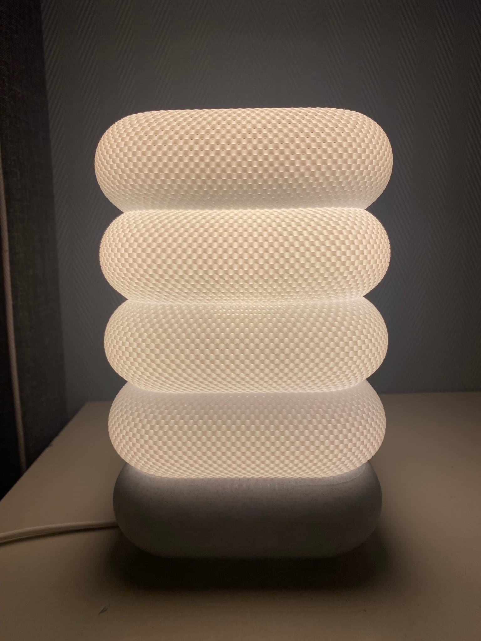 Bordslampa 3D-printad