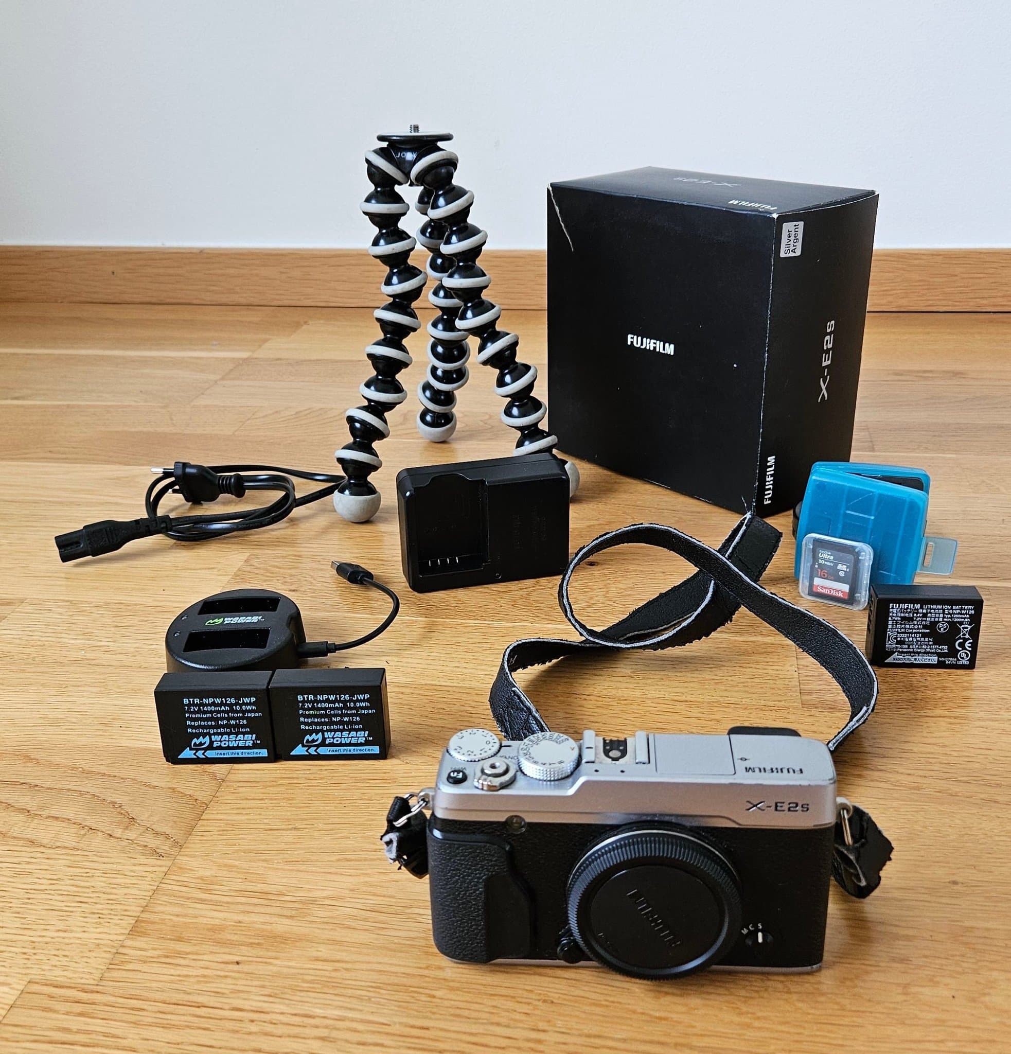 Fujifilm X-E2S digitalkamera + extras