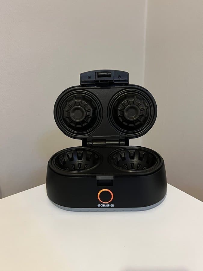 Champion Våffelskålsjärn Dubbelt