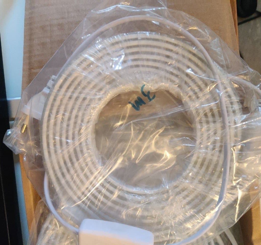 New 3 meters LED Light Strip, 4000K Neutral White – 120 LED/meter