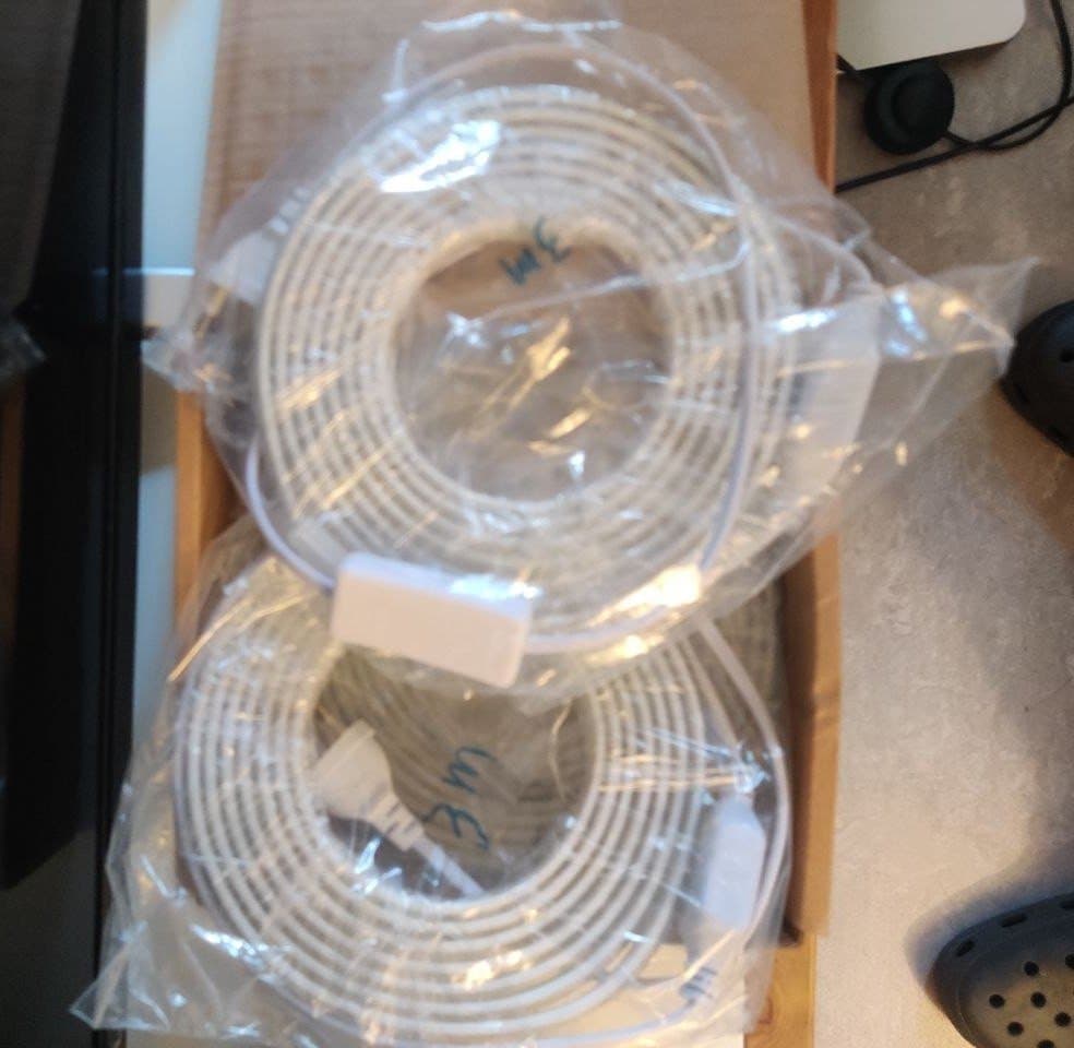 New 3 meters LED Light Strip, 4000K Neutral White – 120 LED/meter