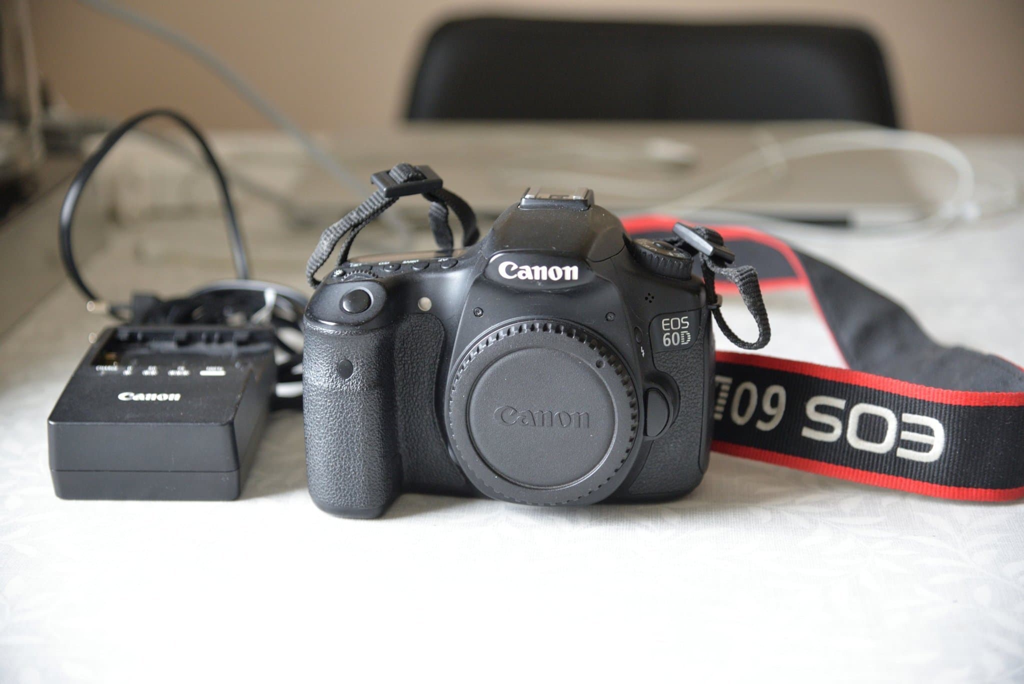 Canon EOS 60D systemkamera i fint skick