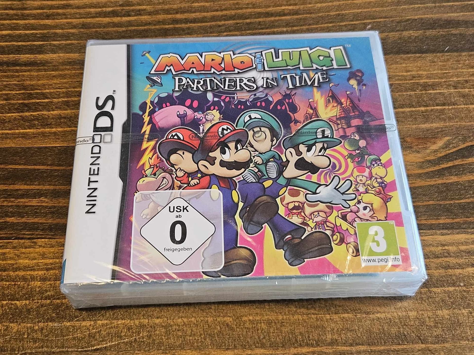 MARIO & LUIGI PARTNERS IN TIME DS NYTT