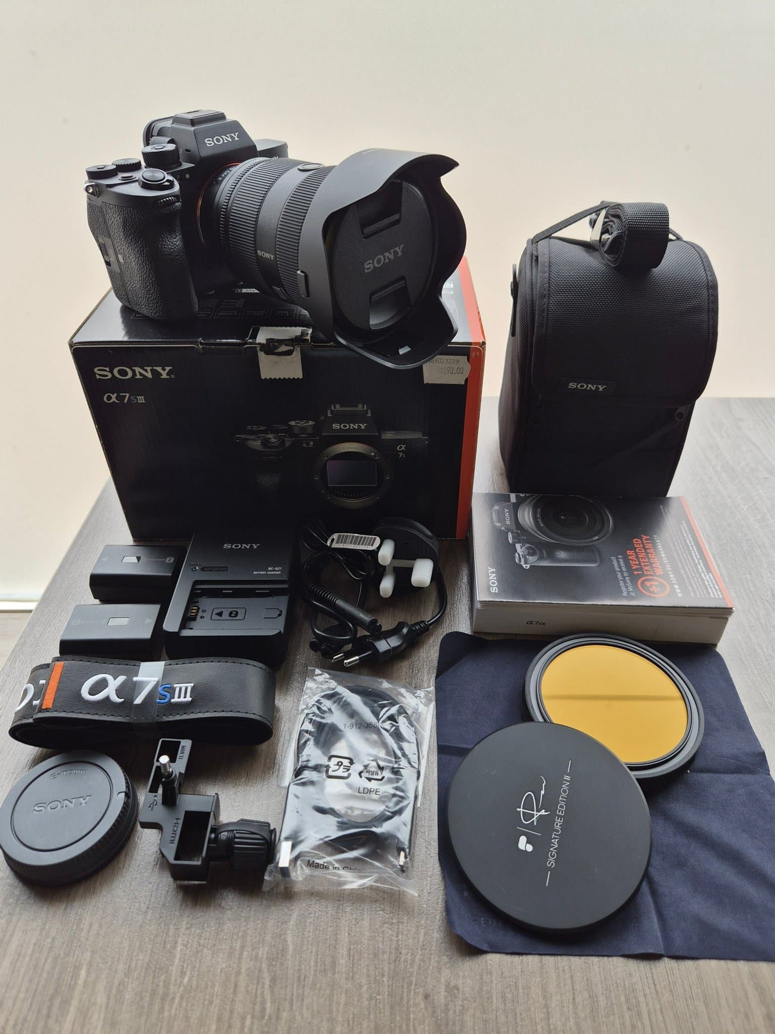 Sony Alpha 7S III kamerahus - Nyskick