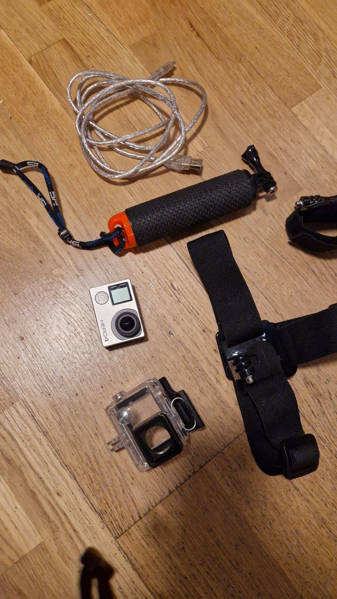 GoPro HERO4 micro SD 32GB + tillbehör