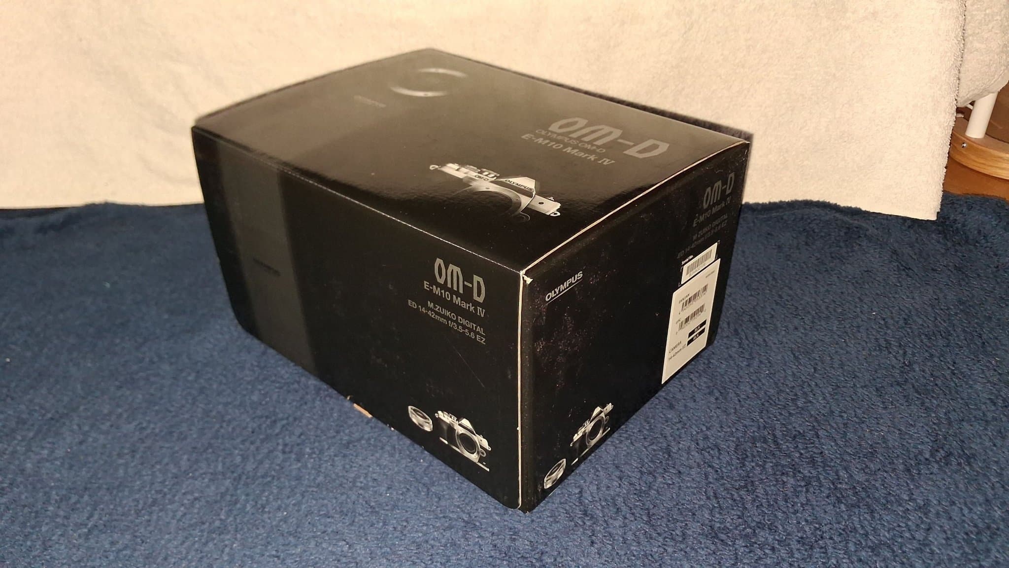 Olympuskamera + minne, stativ & väska