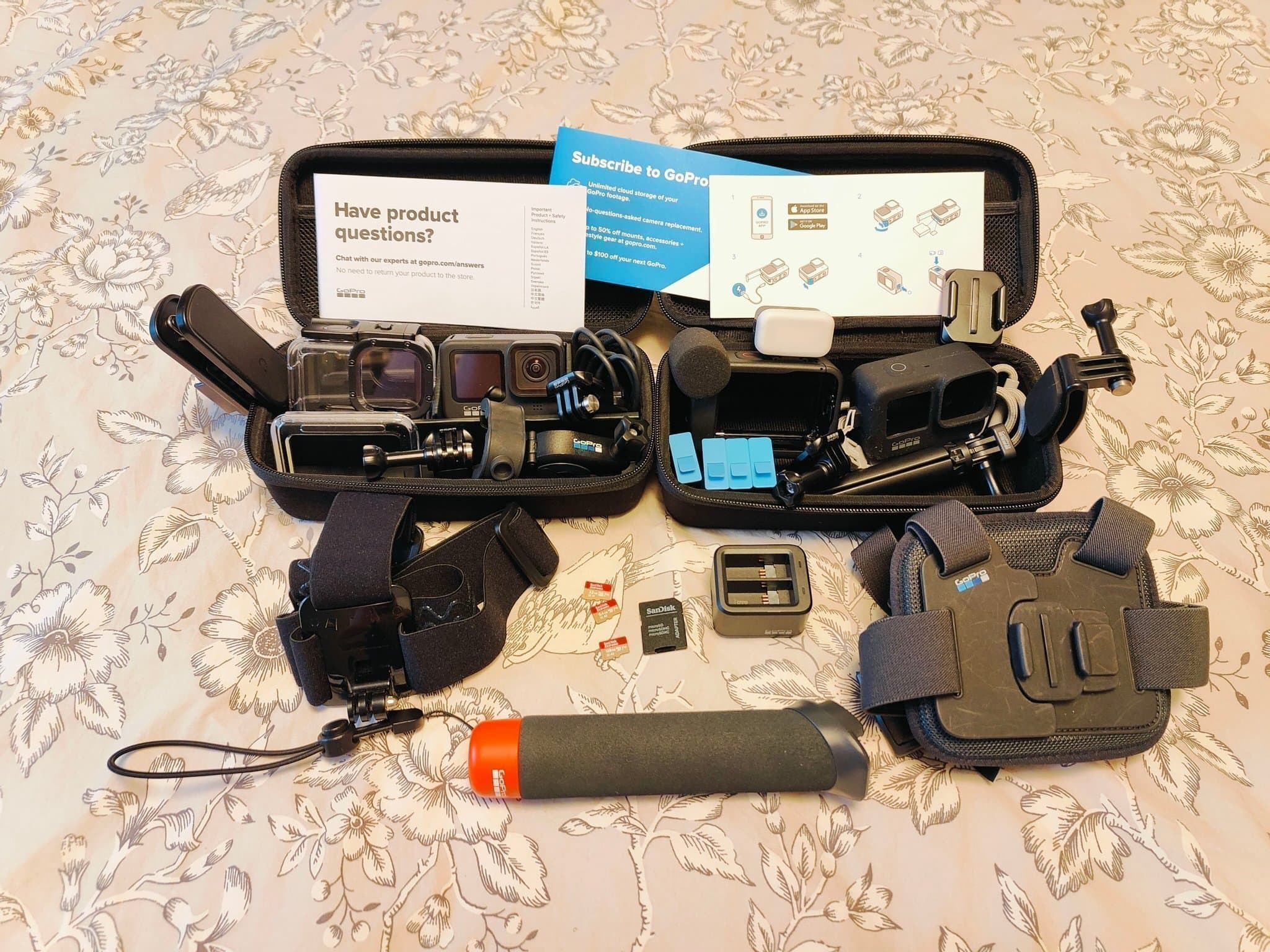 GoPro Hero9 Black + en massa tillbehör