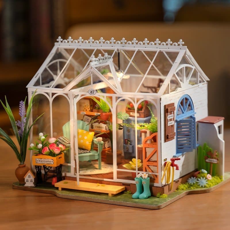 NY Rolife DIY Miniatyrhus Dreamy Garden House DG163 245×190×190 mm NYPRIS 639kr