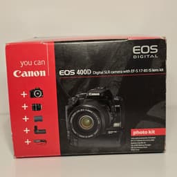 Canon EOS 400D Digital SLR-kamera med EF-S 17-85 IS objektivkit