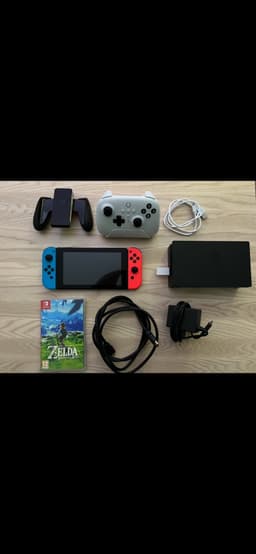 Nintendo Switch + Tillbehör