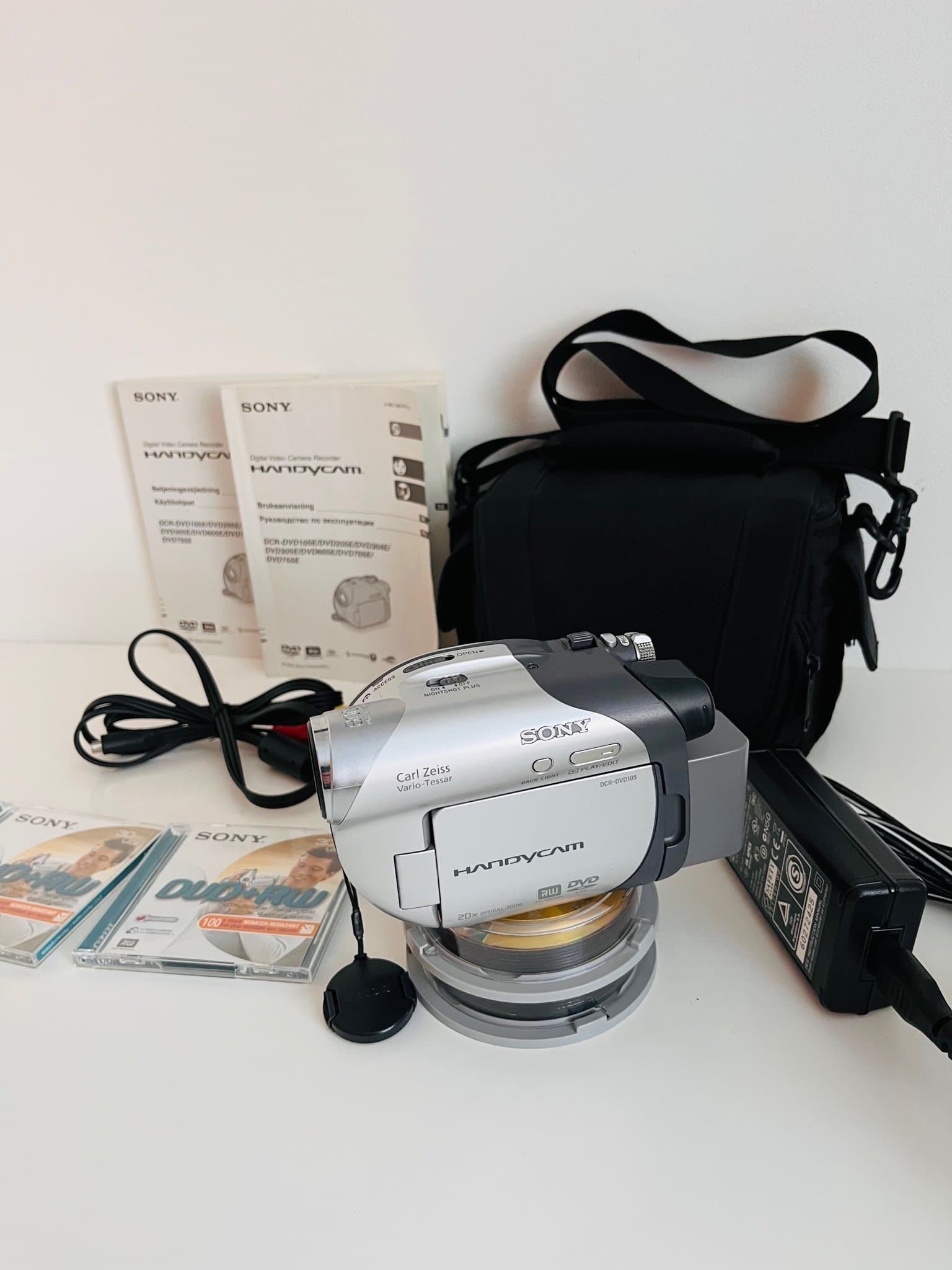 Sony Handycam DCR-DVD105E Digital videokamera, Super Bra Skick!