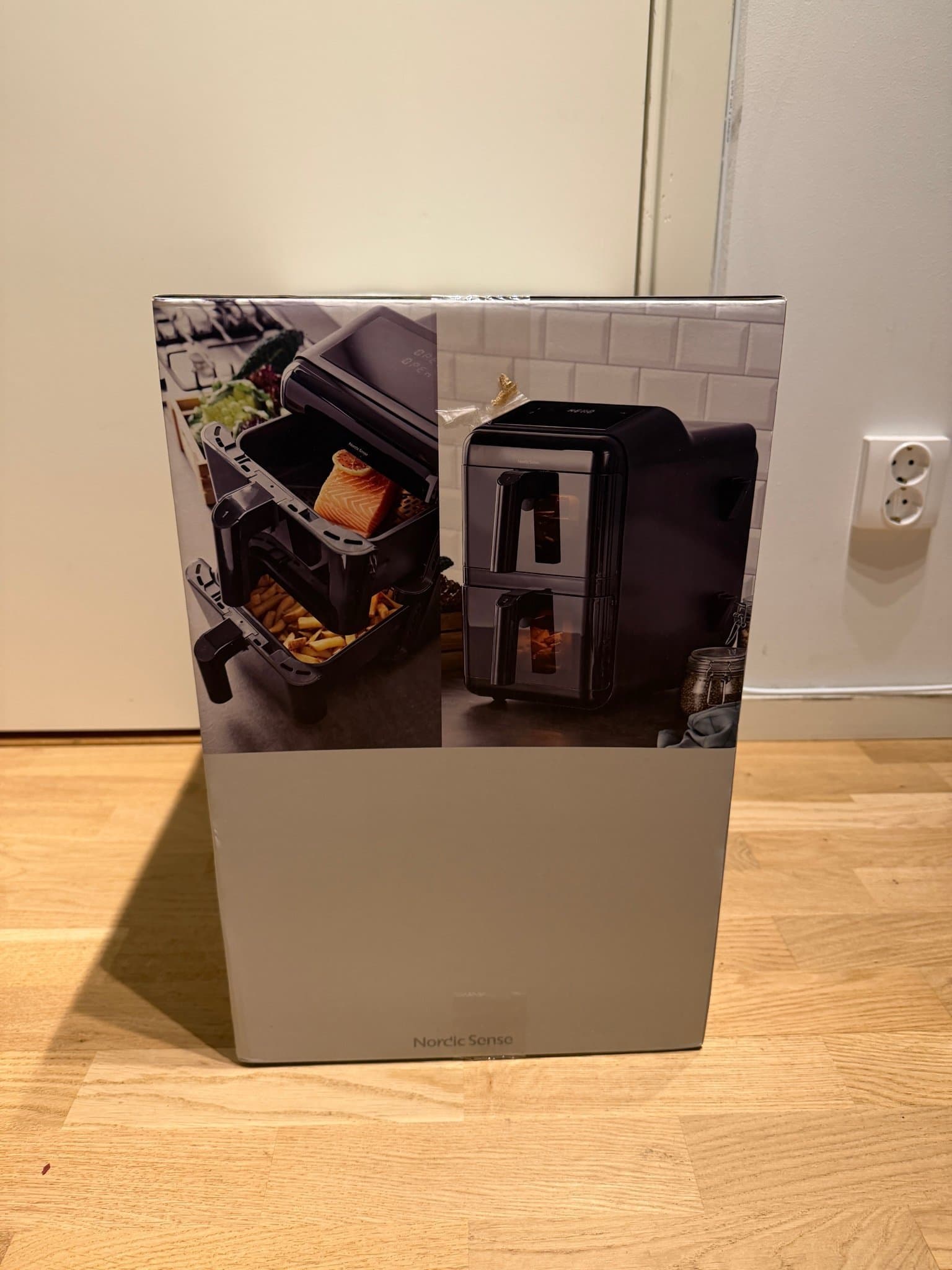 Nordic Sense Airfryer med Dubbla Lådor
