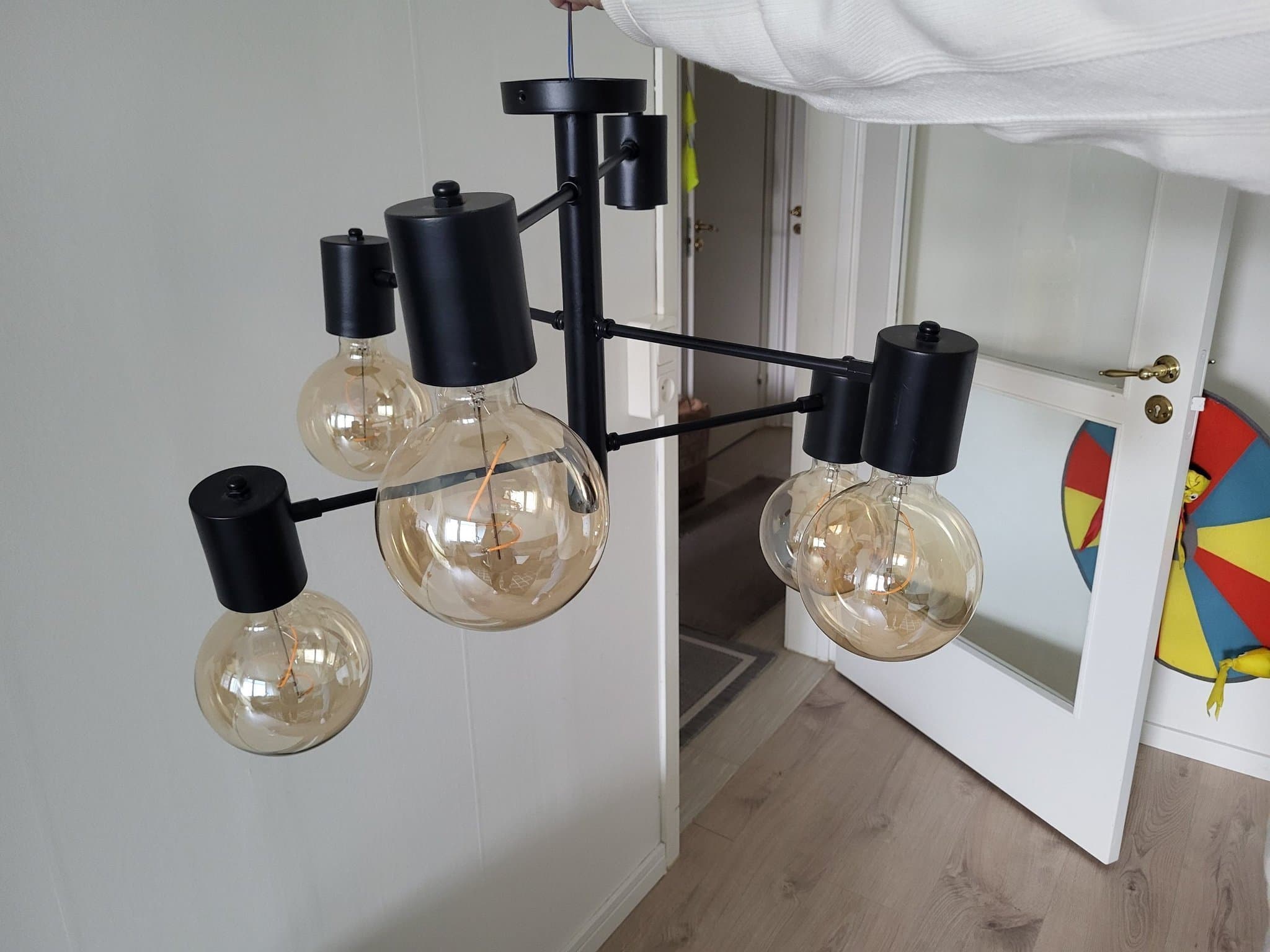Markslöjd Svart taklampa