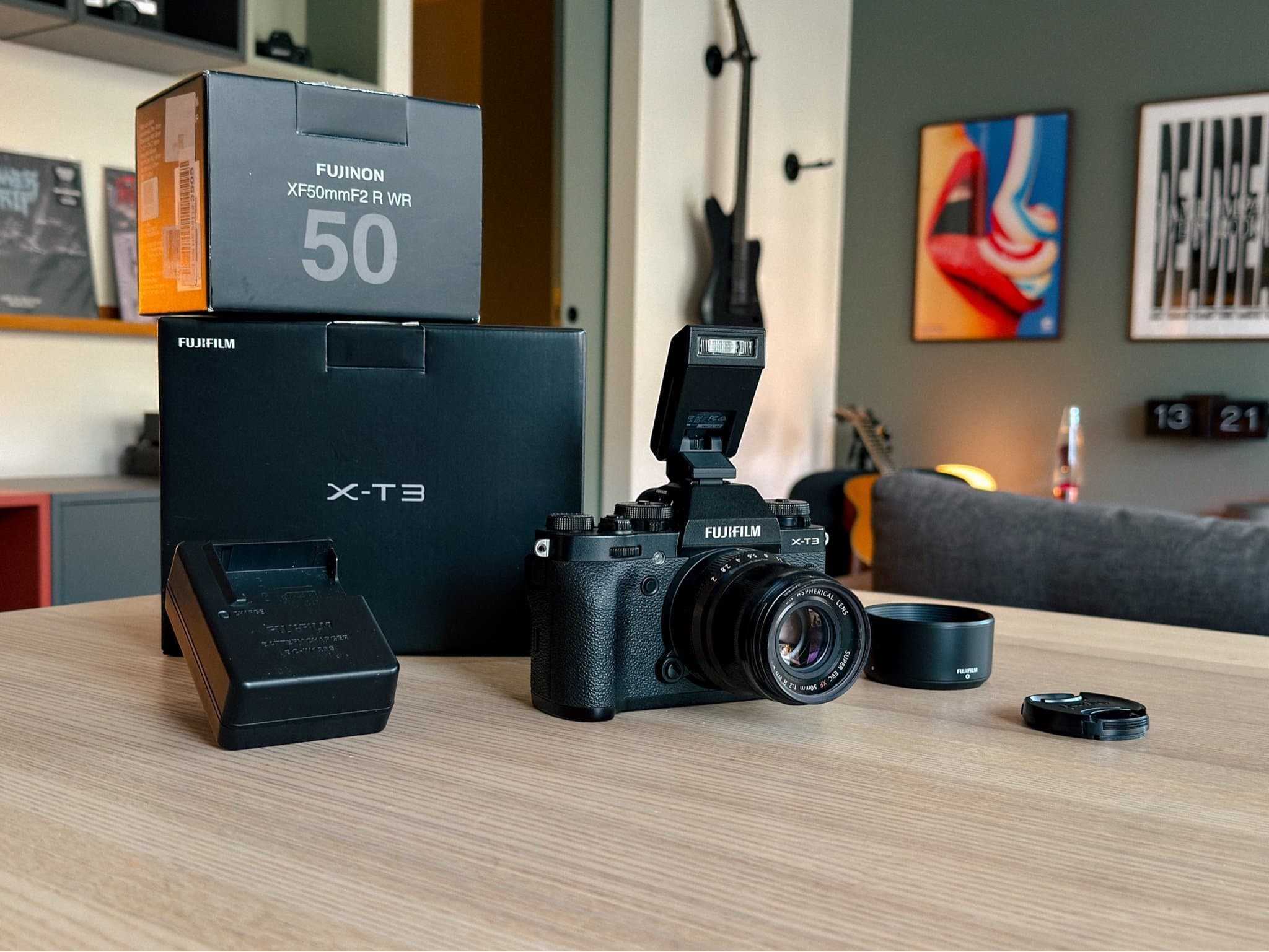 FUJIFILM X-T3 med FUJINON XF50mmF2 R WR