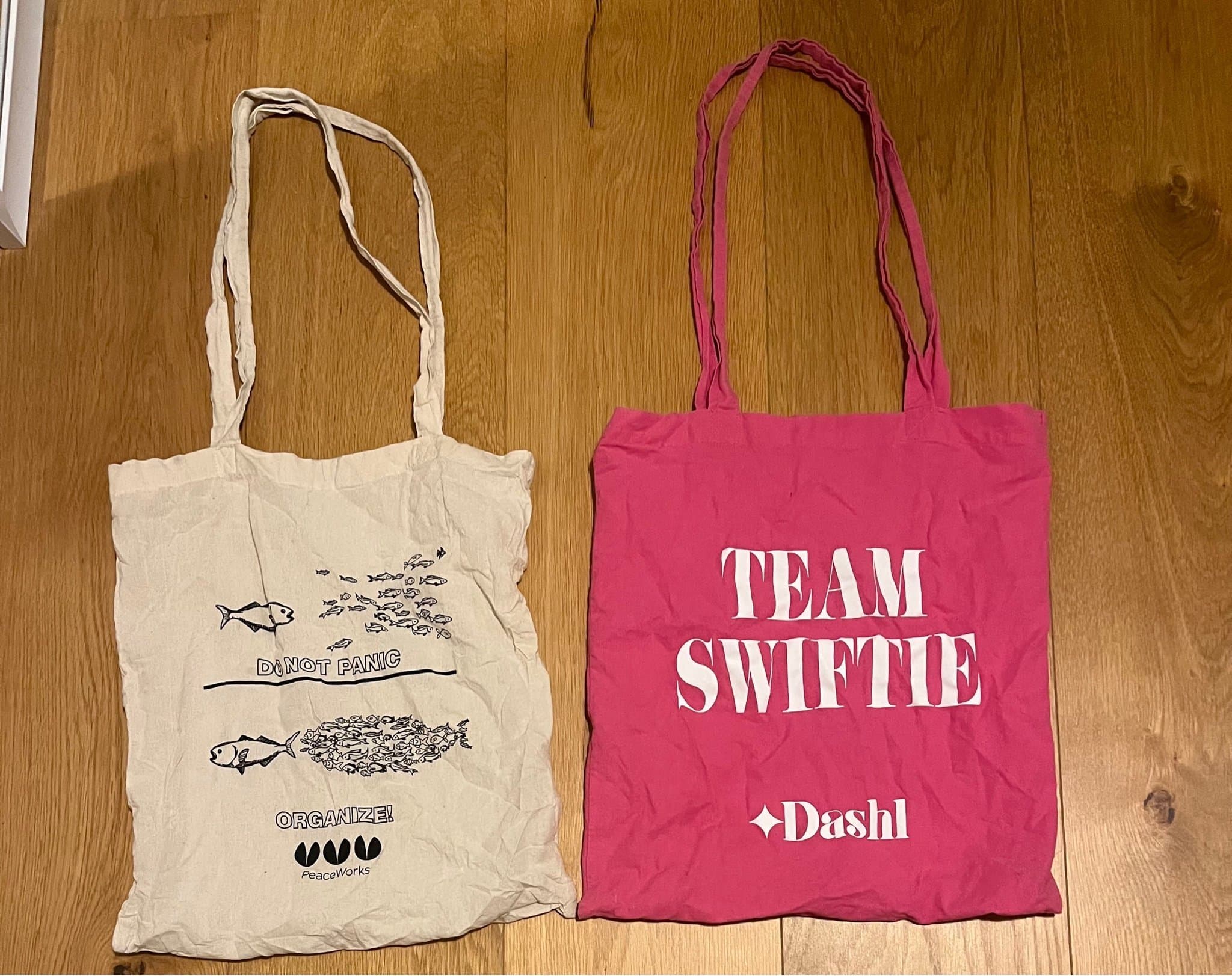 Tygpåsar: Taylor Swift och Miljön