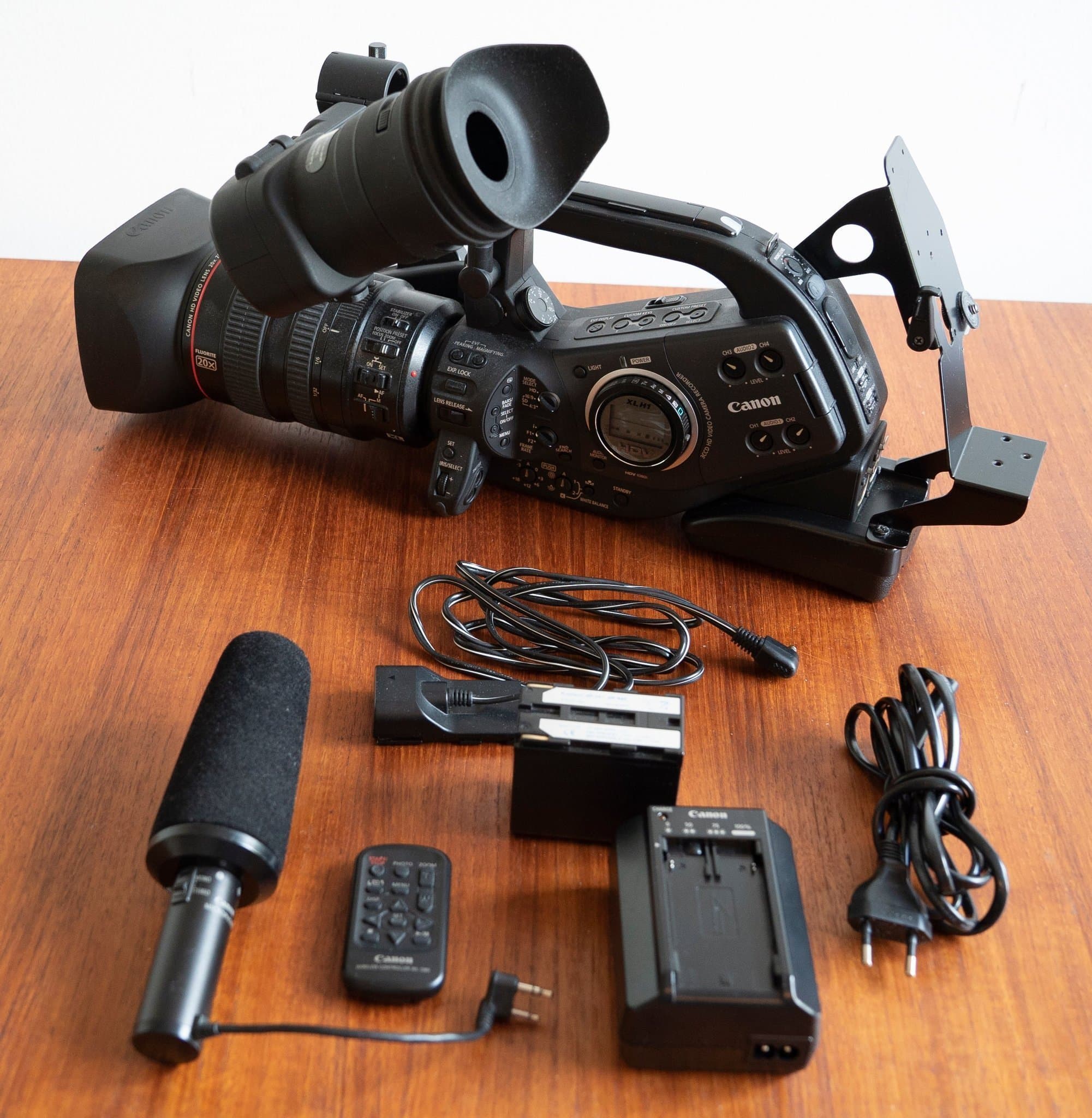 Canon XL H1 med Canon HD ZOOM XL 5.4-108mm - Defekt