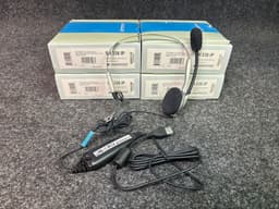 5st Sennheiser SH 338 IP Proffsheadset för IP-telefoni (Nya i kartong)