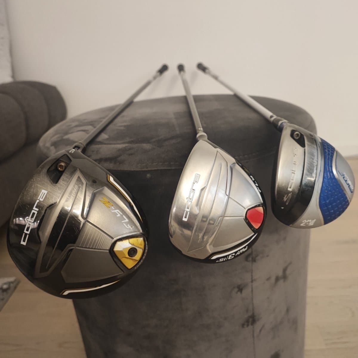 Cobra Golfklubbor - Driver, 3-Wood, 5-Wood