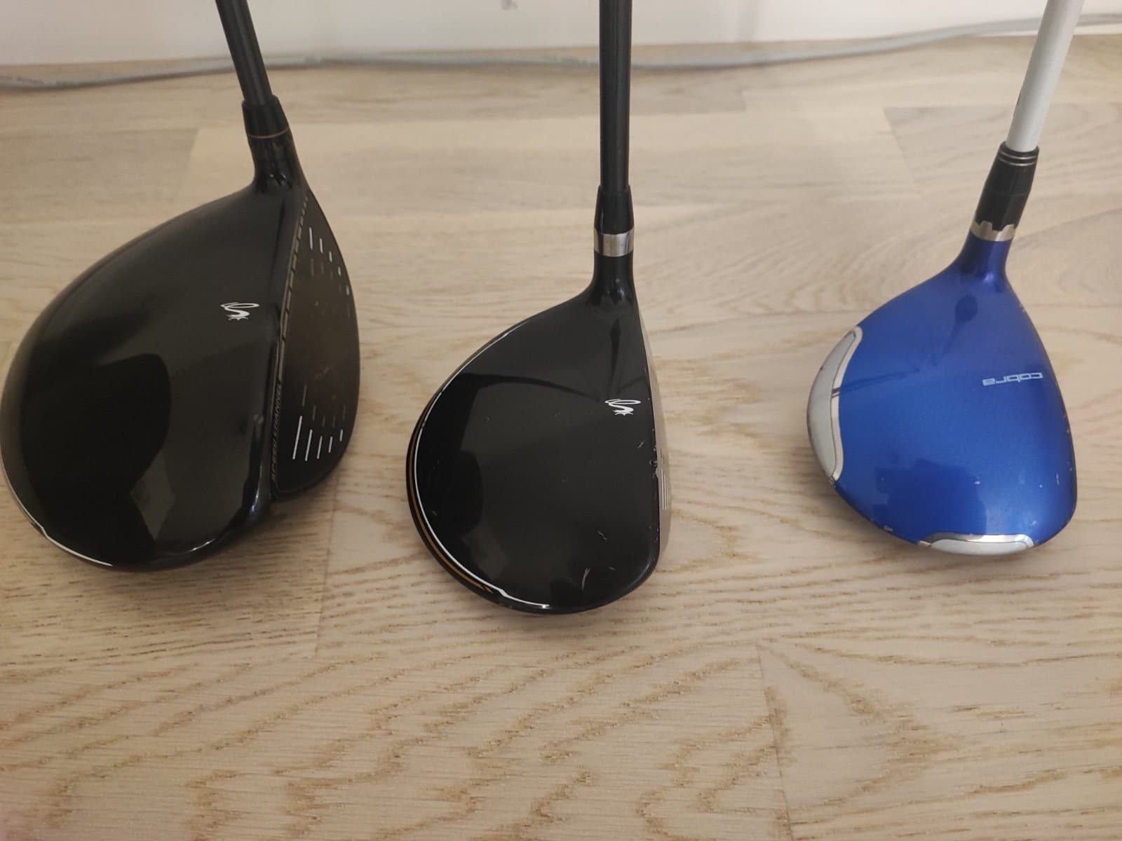 Cobra Golfklubbor - Driver, 3-Wood, 5-Wood