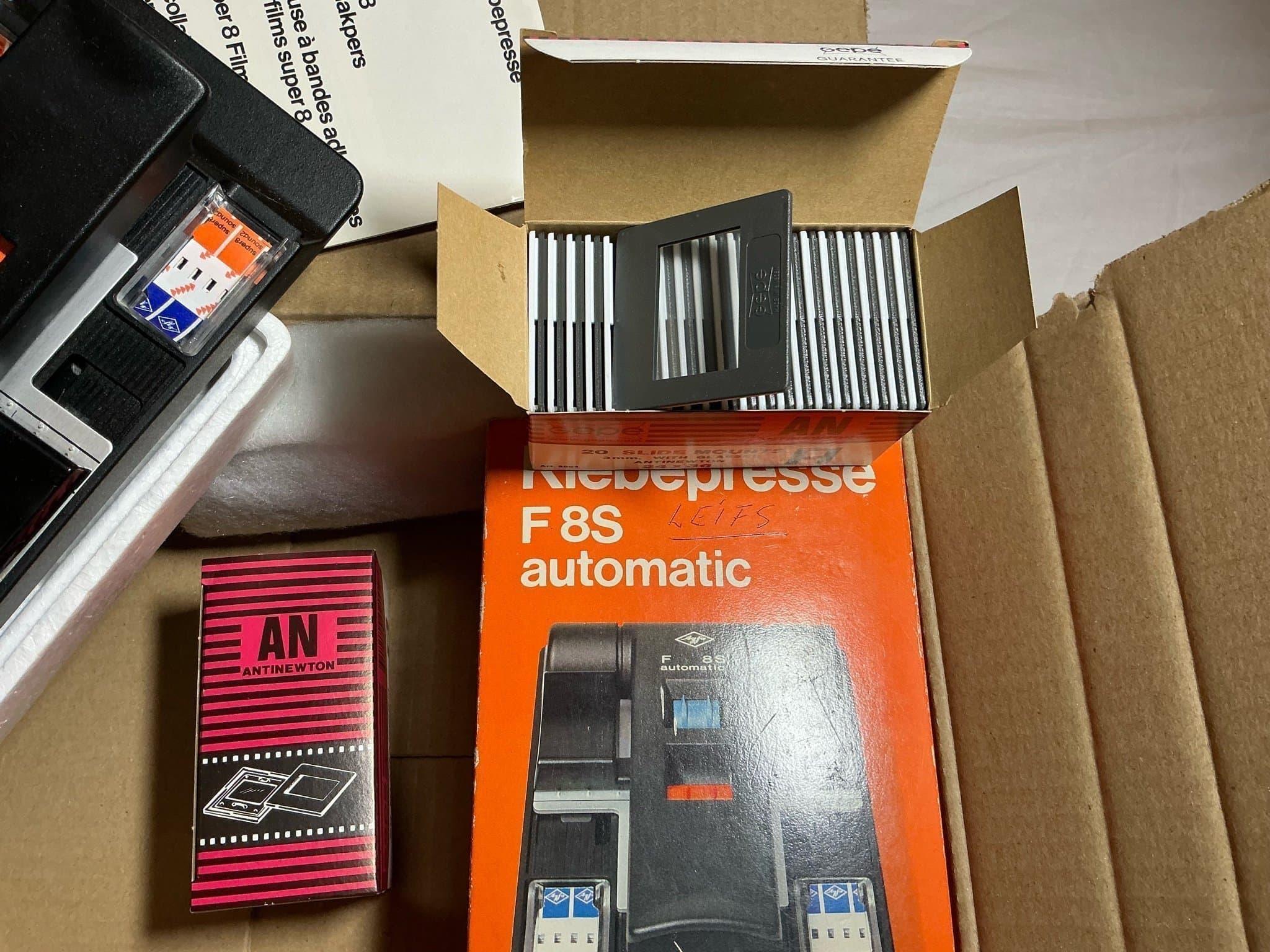 Agfa F8S Automatic Super 8 filmskarvapparat