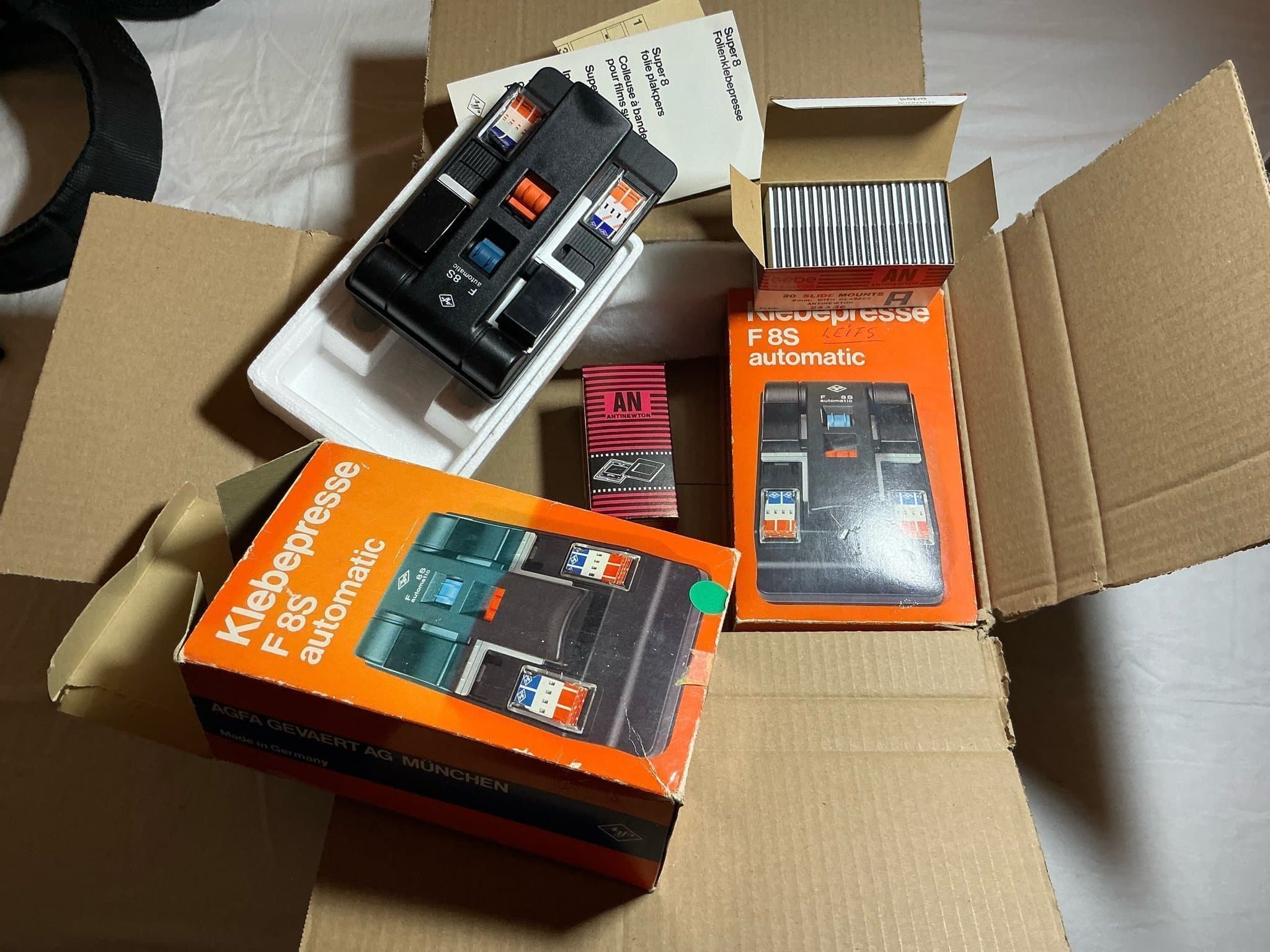 Agfa F8S Automatic Super 8 filmskarvapparat