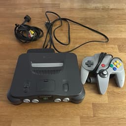 Nintendo 64 Konsol med Handkontroll