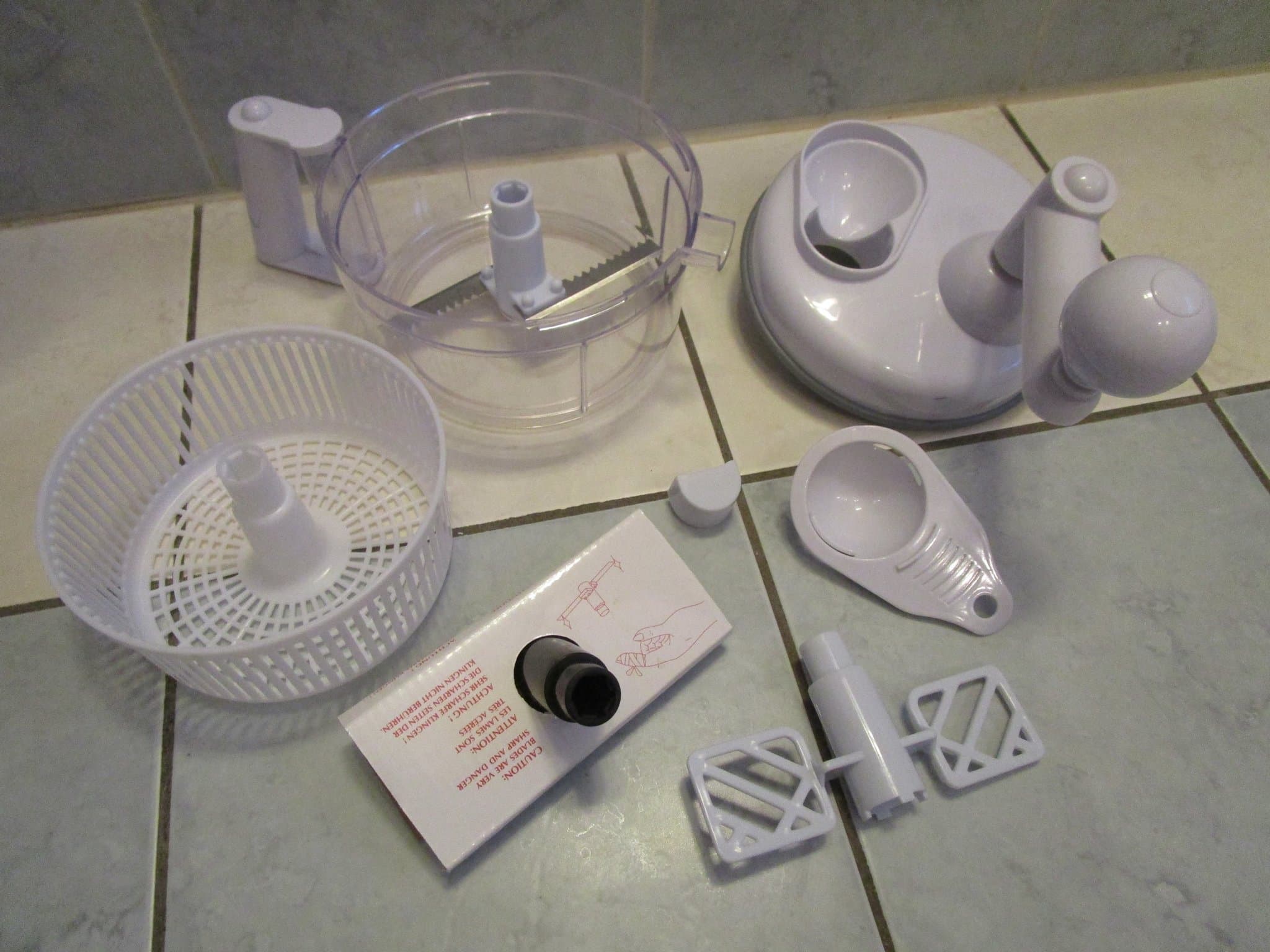 Gourmet Quick Chopper 2000 - Praktisk och användbar hack- och blandningsmaskin