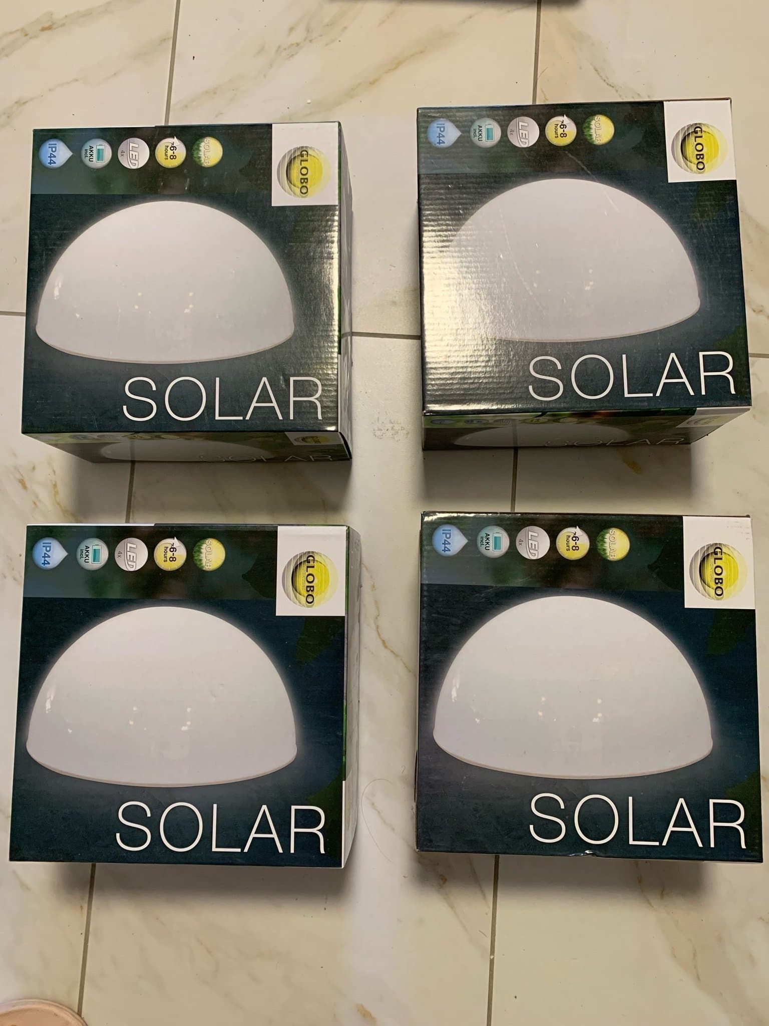 Ny utomhus led solcellslampa Hornbach