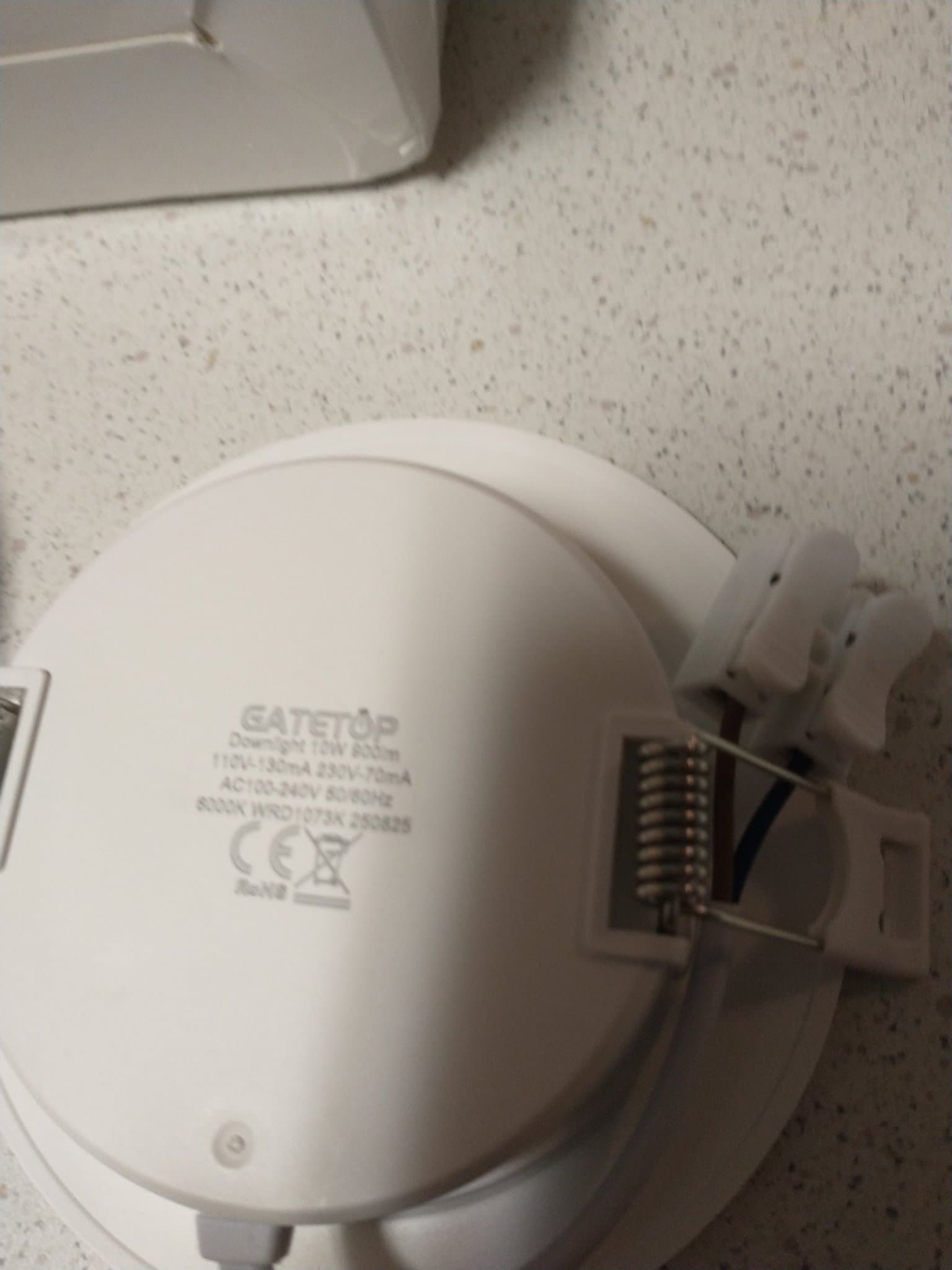 2st LED Downlight 10W 800lm