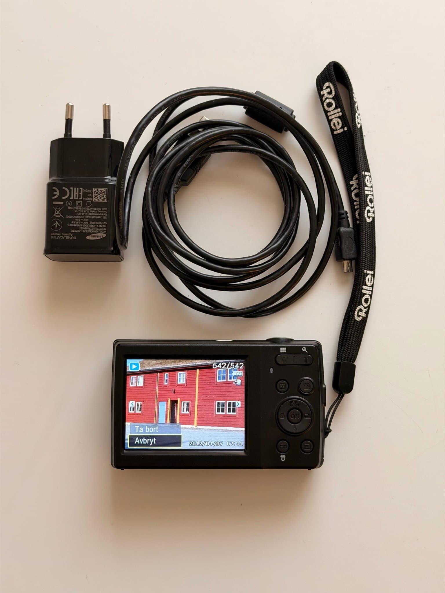 Digitalkamera Rollei 16,0 megapixlar och 5x optisk zoom – fullt fungerande