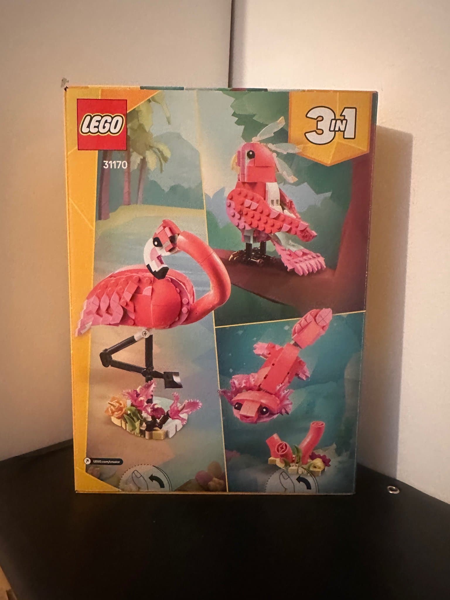 LEGO Creator 3-i-1 Rosa Flamingo (31170)