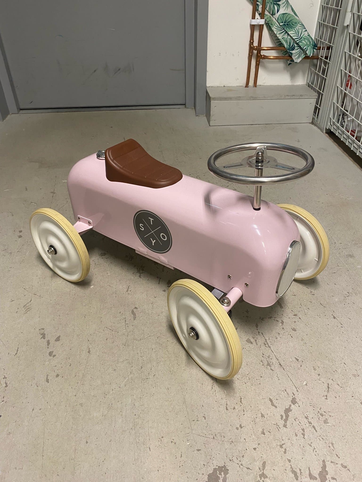 STOY Gåbil Rosa