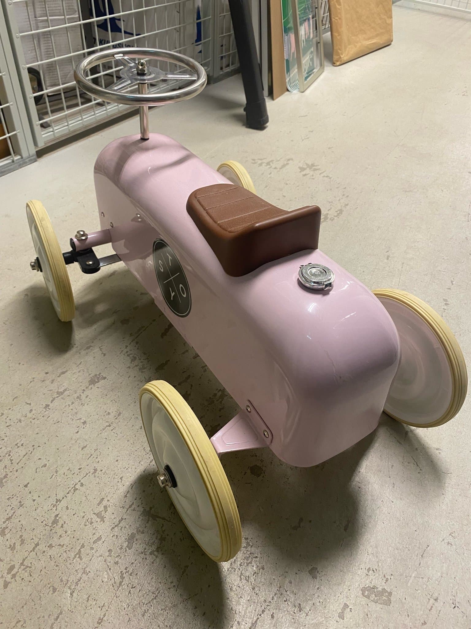 STOY Gåbil Rosa
