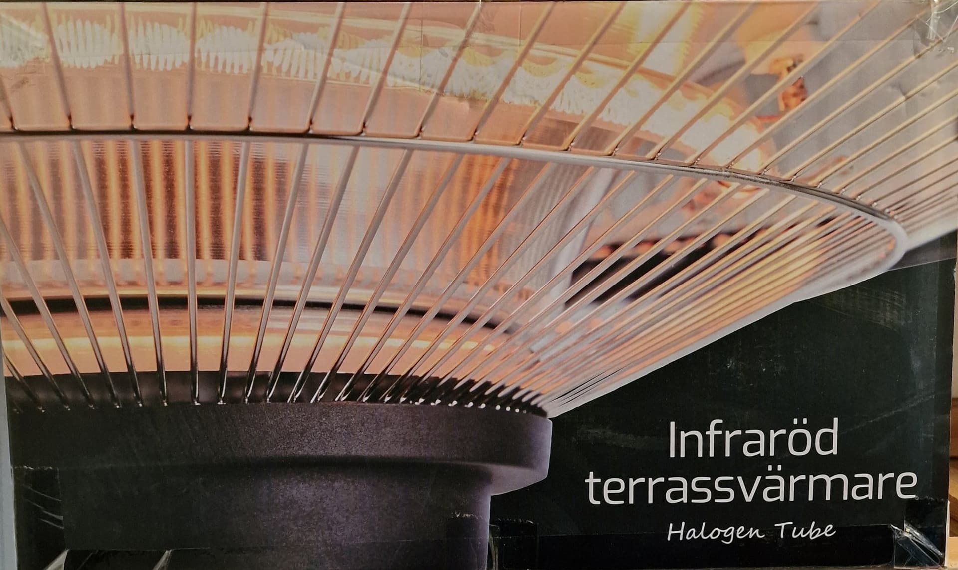 Infraröd Terrassvärmare Halogen Tube