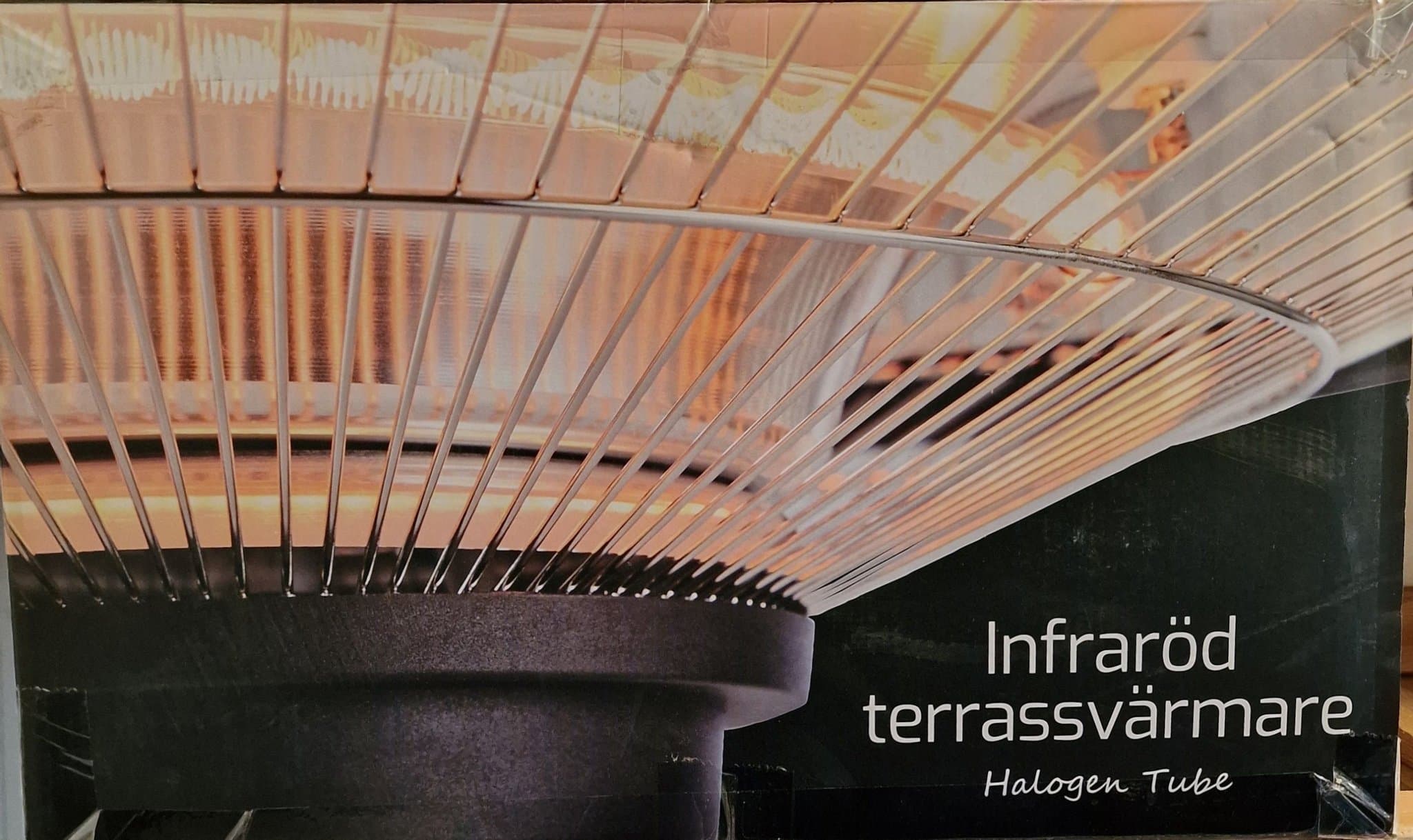 Infraröd Terrassvärmare Halogen Tube