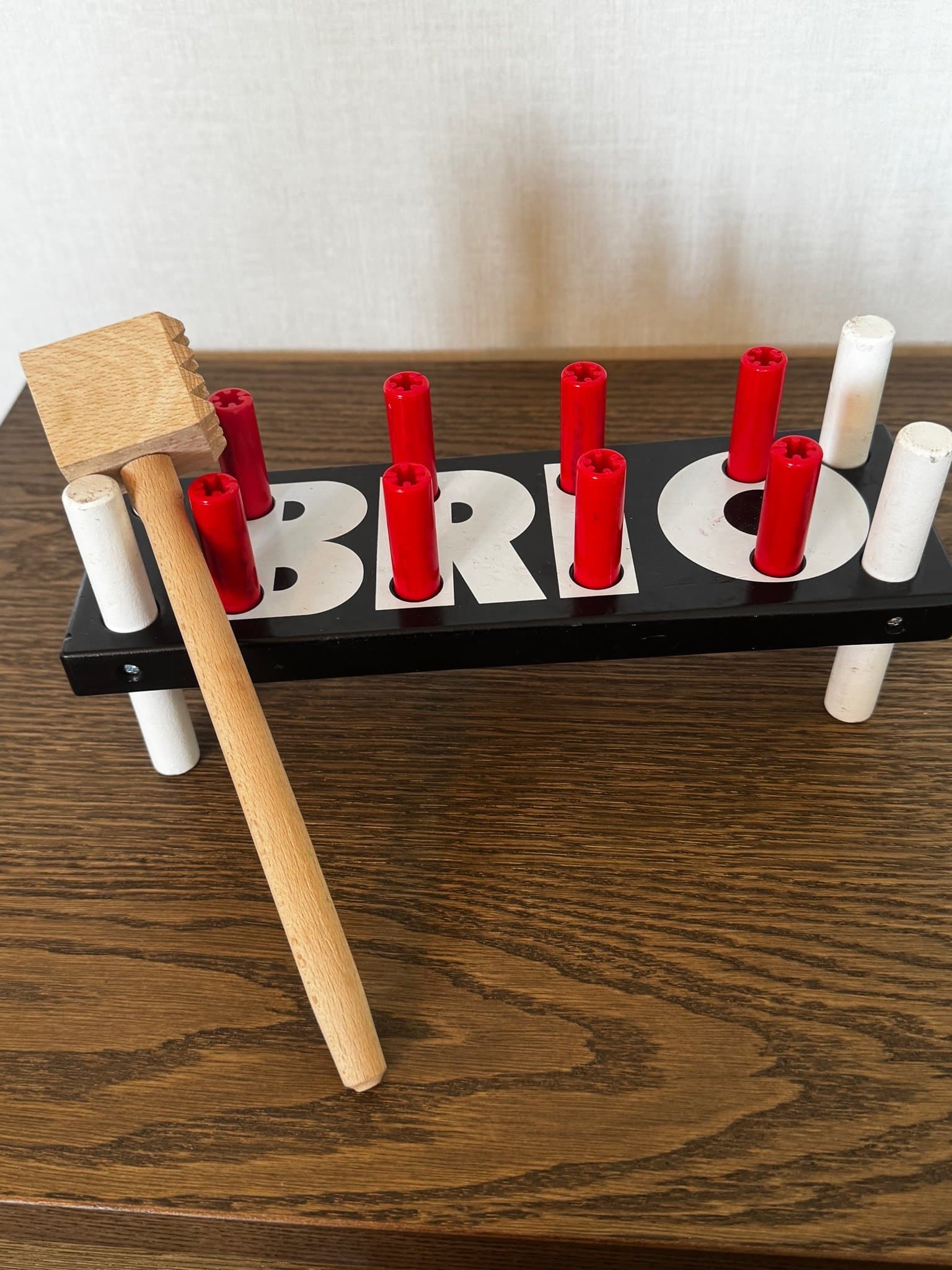 BRIO Bankbräde med hammare och pluggar