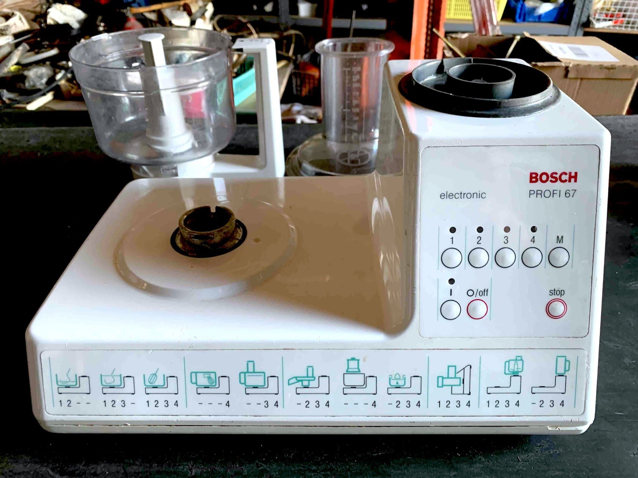 Bosch Profi 67/MUM 6712/6762 Matberedare