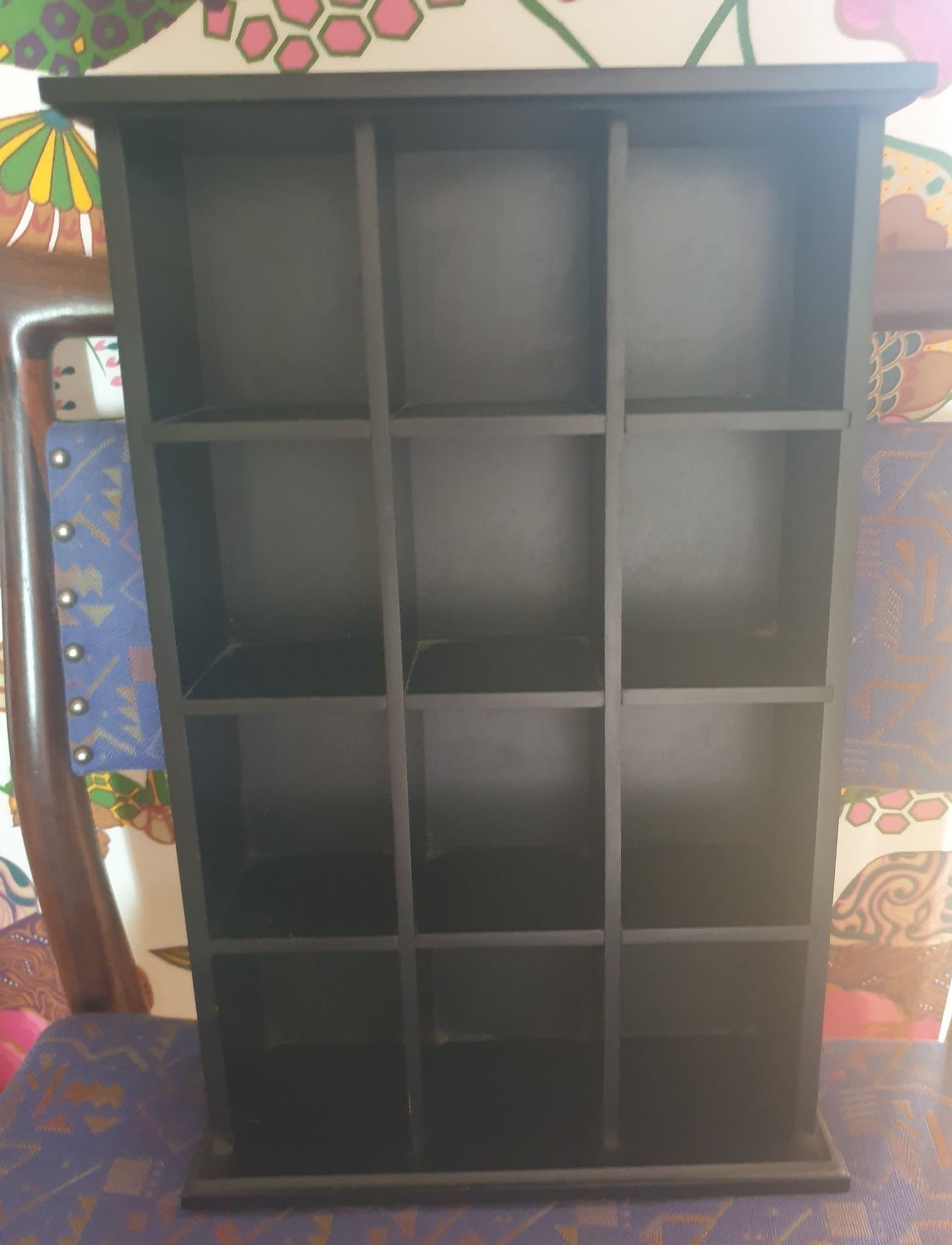 Mechanin Hylla med fack för små saker miniatyr Franklin mint prylhylla 80tal