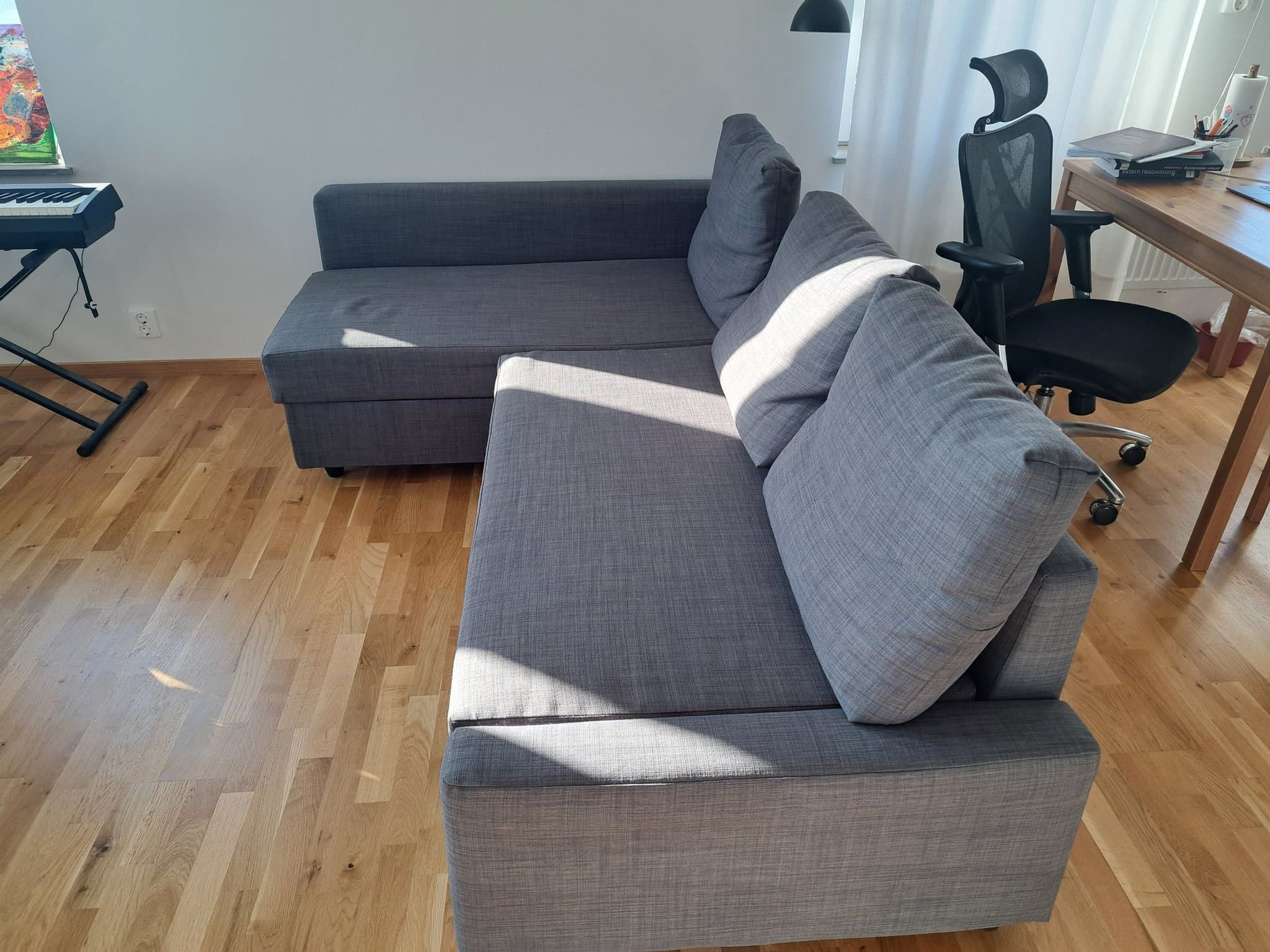 FRIHETEN Bäddsoffa med förvaring