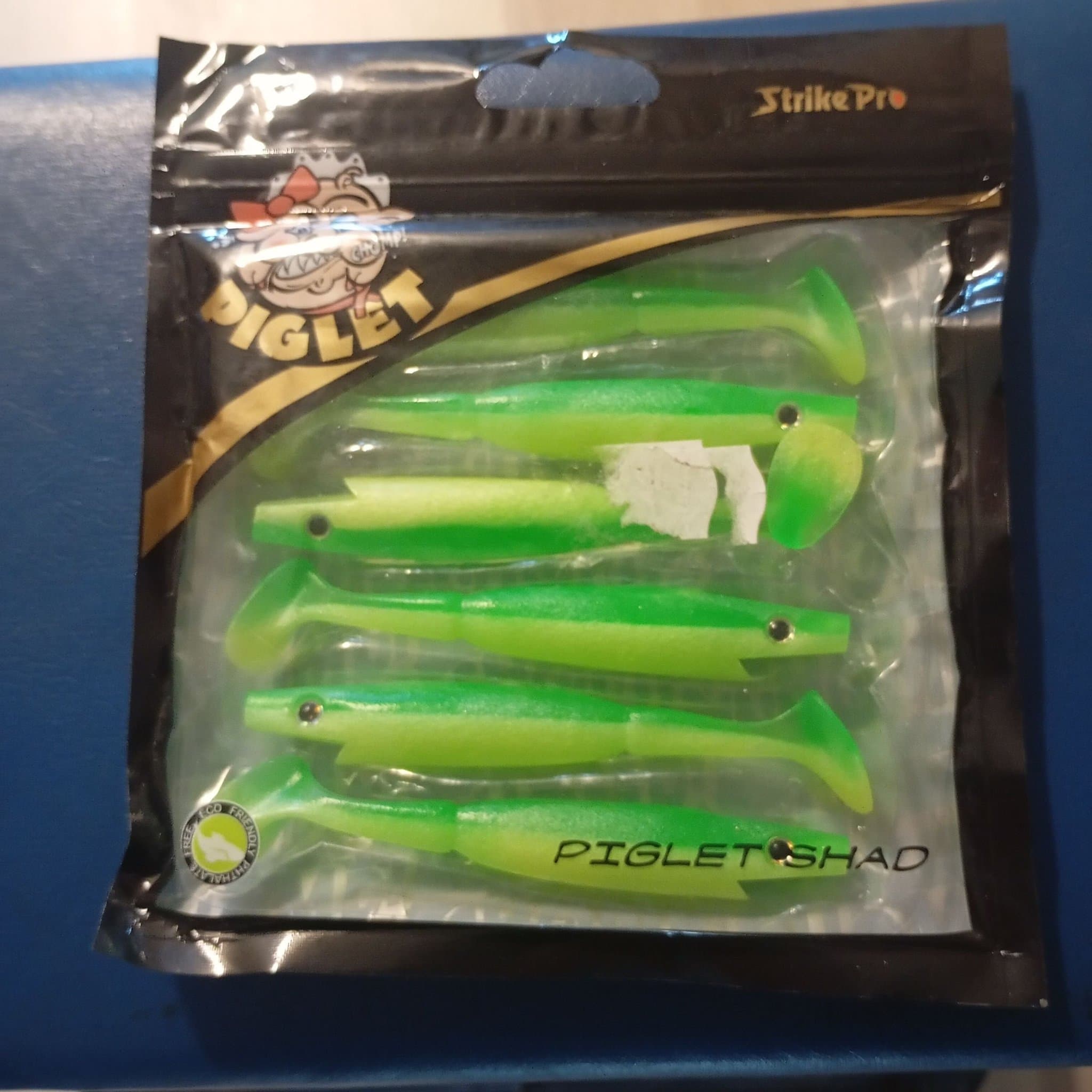Piglet shad 10cm 7,gr 6pack