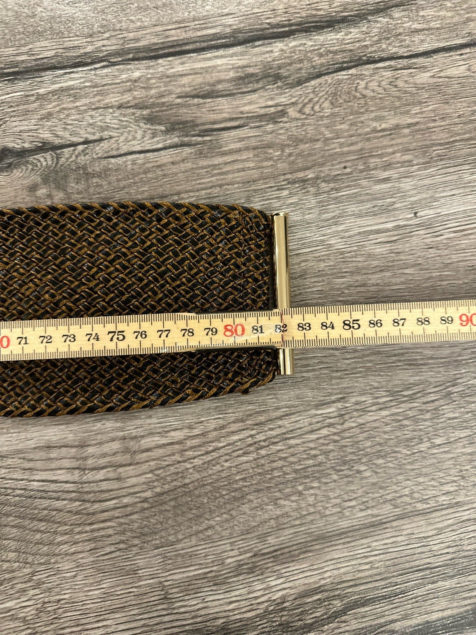 Brunt bälte från Zara, 82 cm