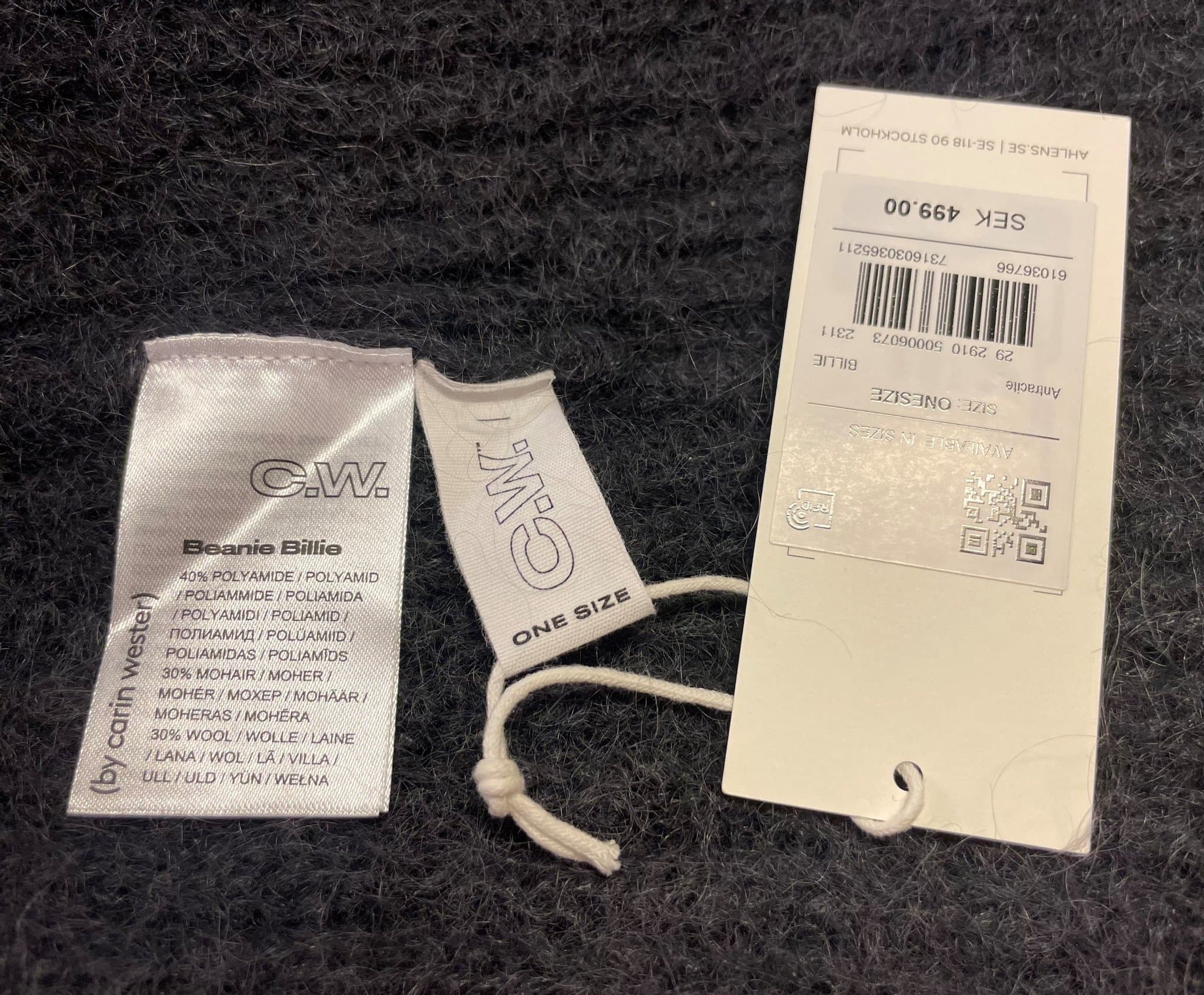 Carin Wester - Underbart mjuk mössa i ull och mohair